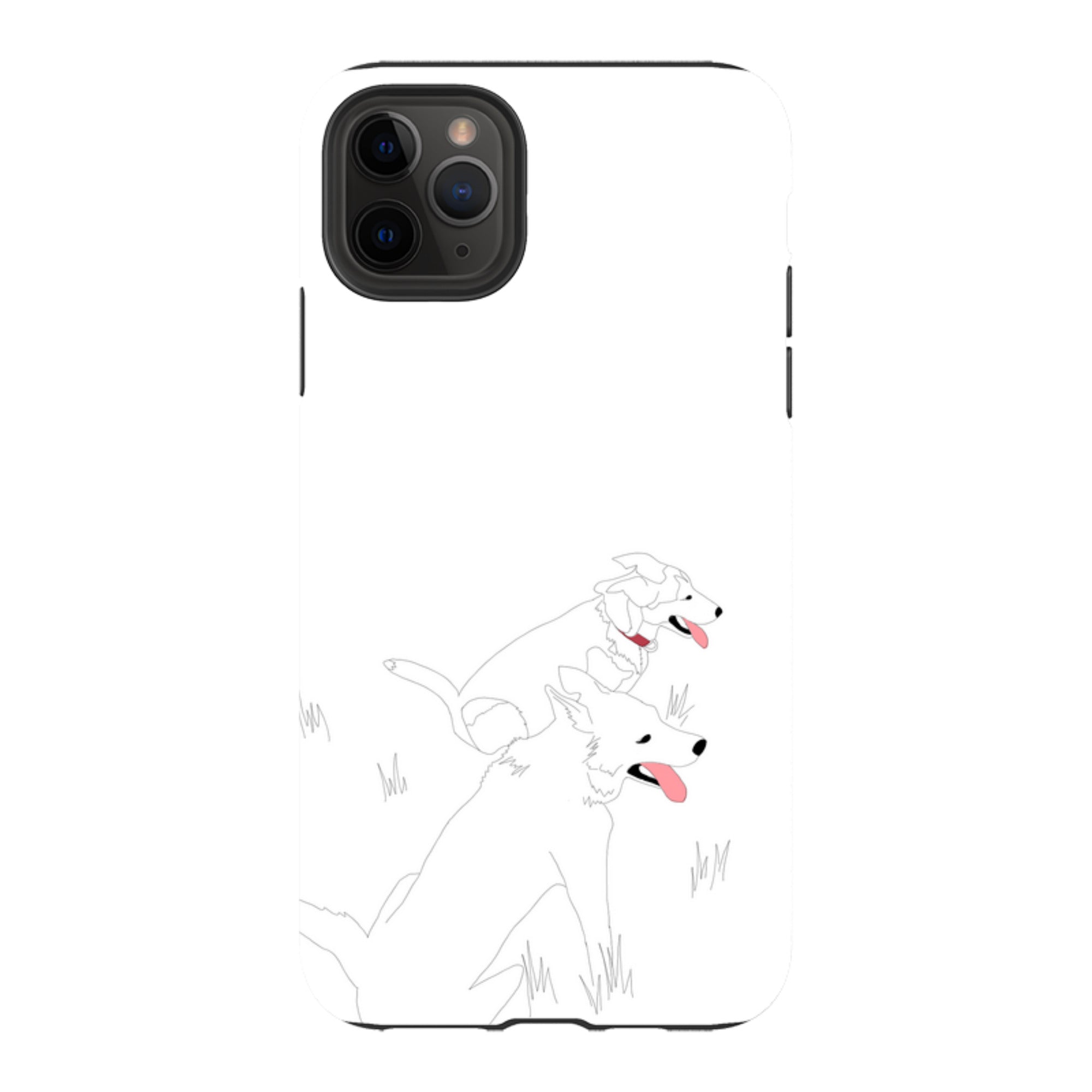 Sunny and Kit Kat by Keagan Haight - iPhone Tough Case