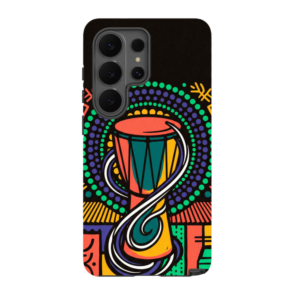 Talking Drum Halo by Ada Okoye Tough Case for Samsung Galaxy — Finnaij