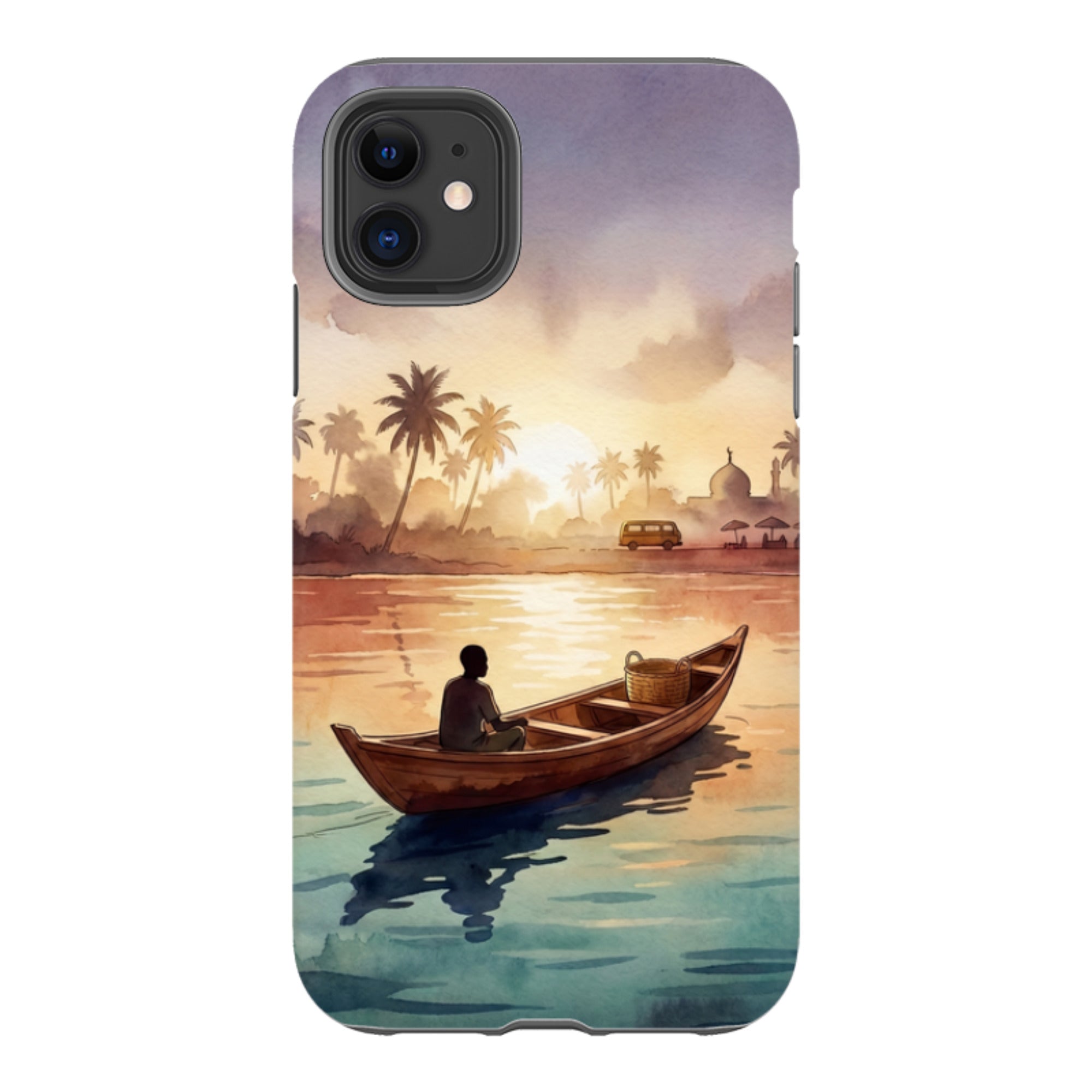 Lagoon Morning by Tobi Akinyemi - iPhone Tough Case