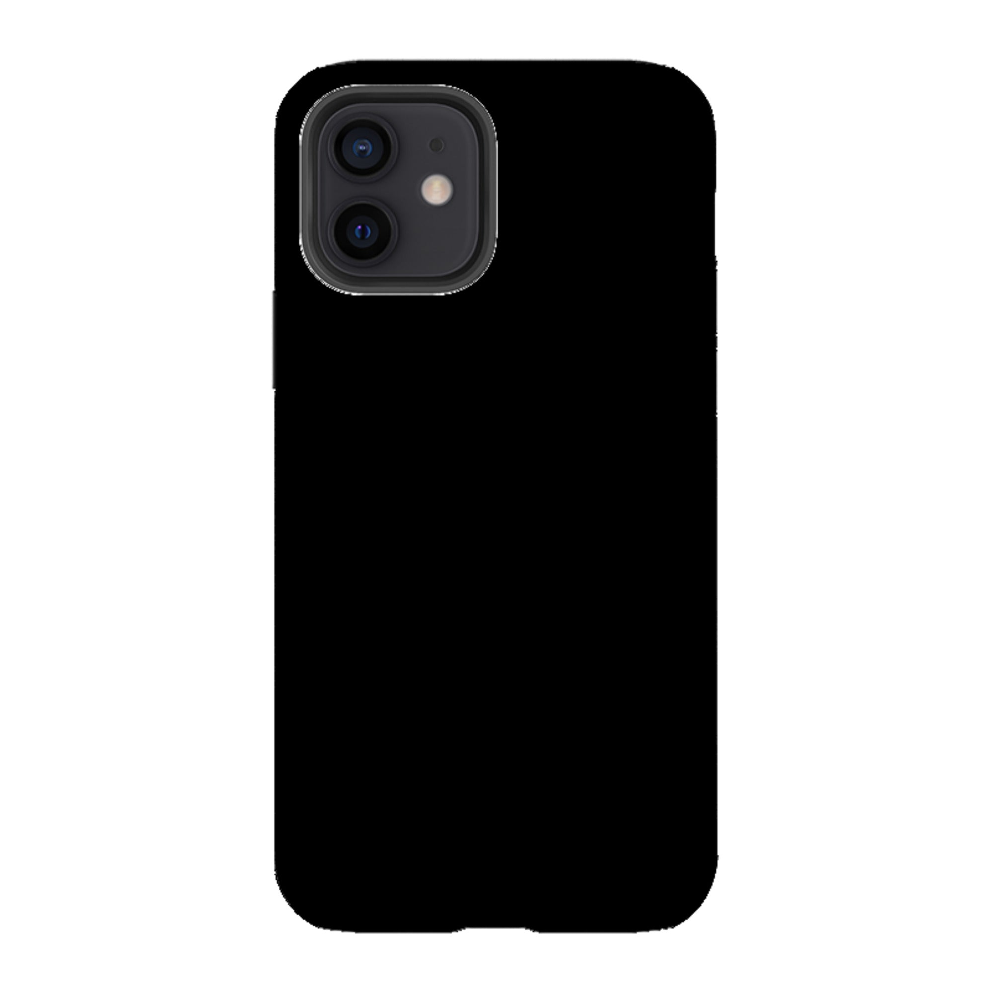 Simple Range Black - iPhone Tough Case