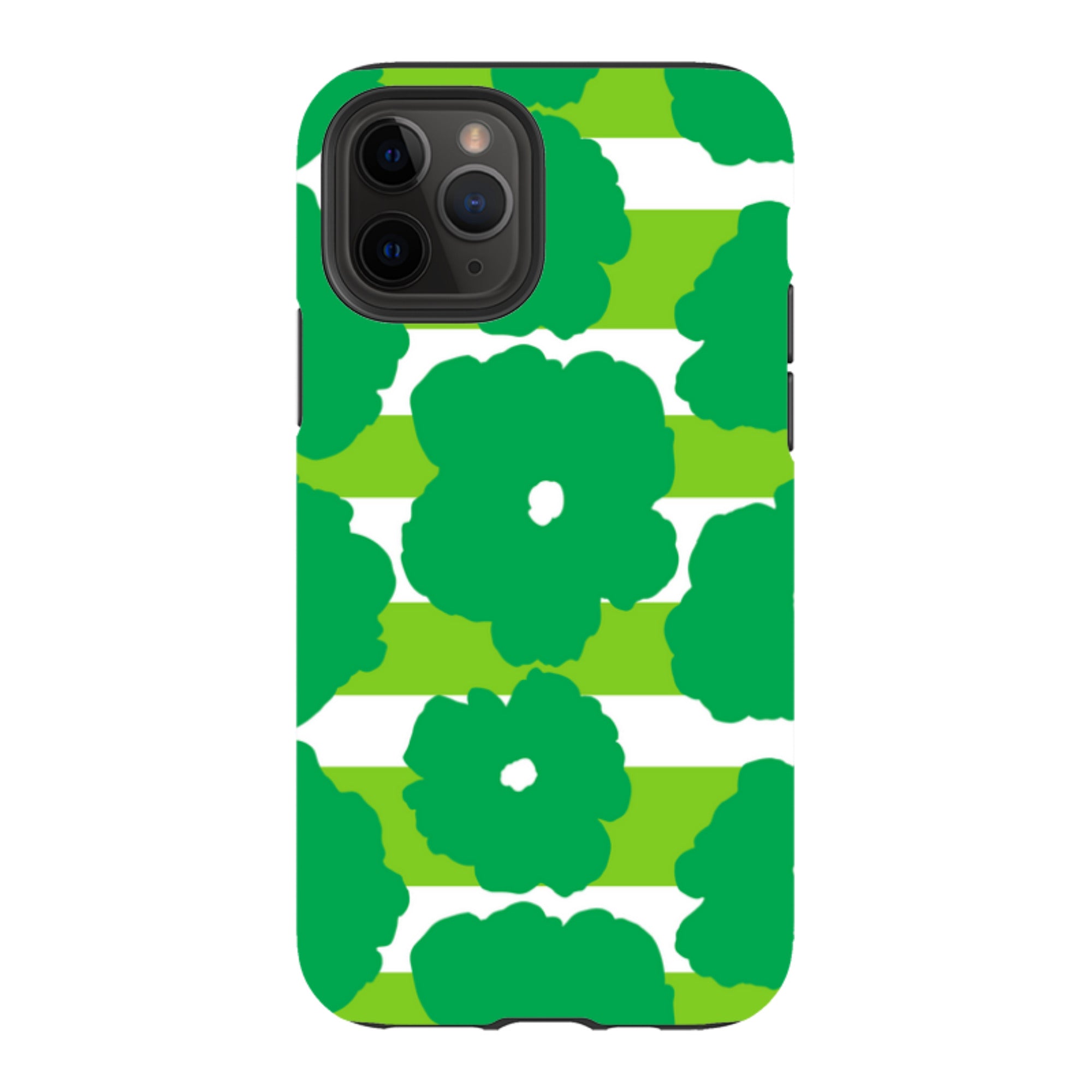 Bold Floral Green - iPhone Tough Case