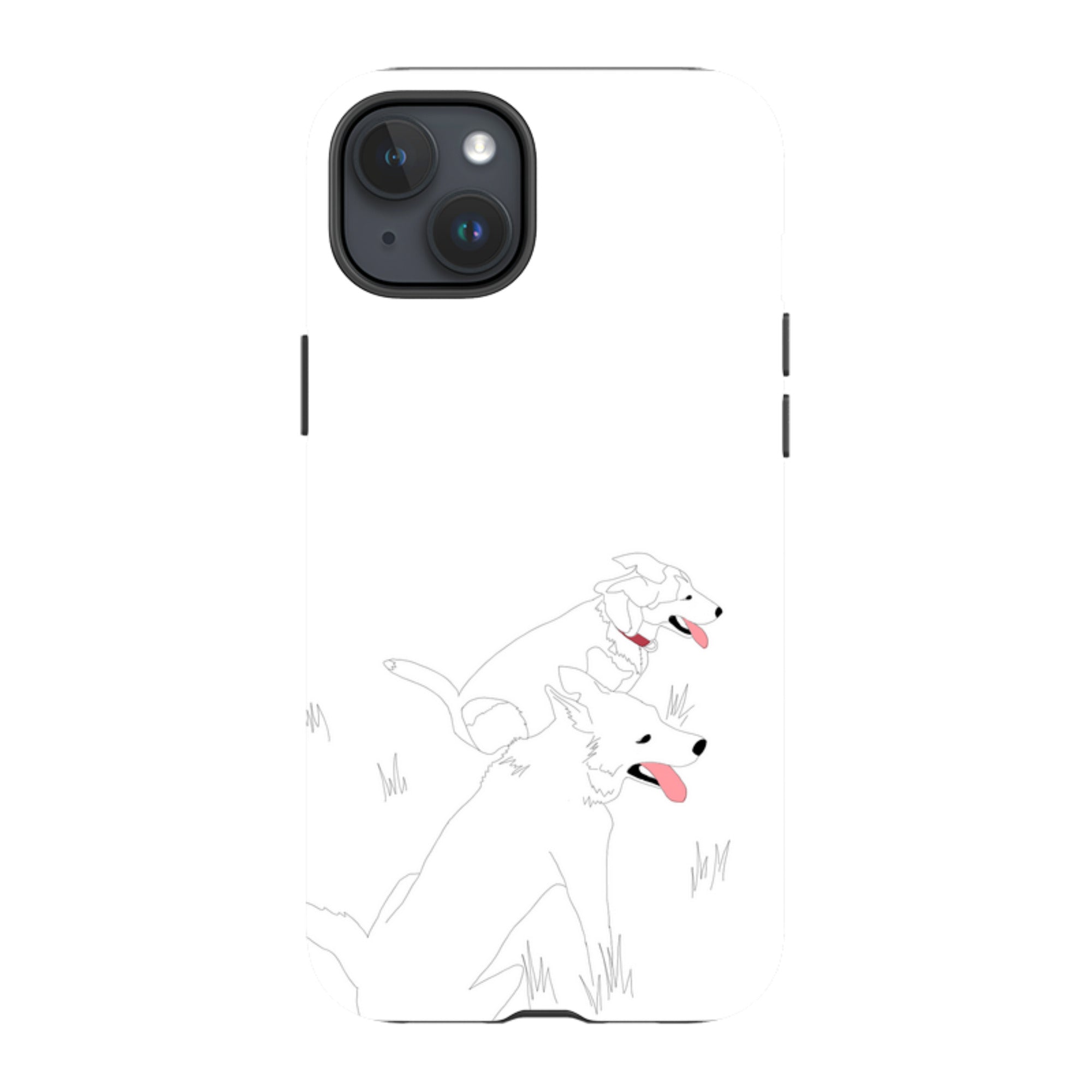 Sunny and Kit Kat by Keagan Haight — Apple iPhone Tough Case — Finnaij