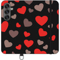 Red Hearts — Folio Wallet Case — Finnaij