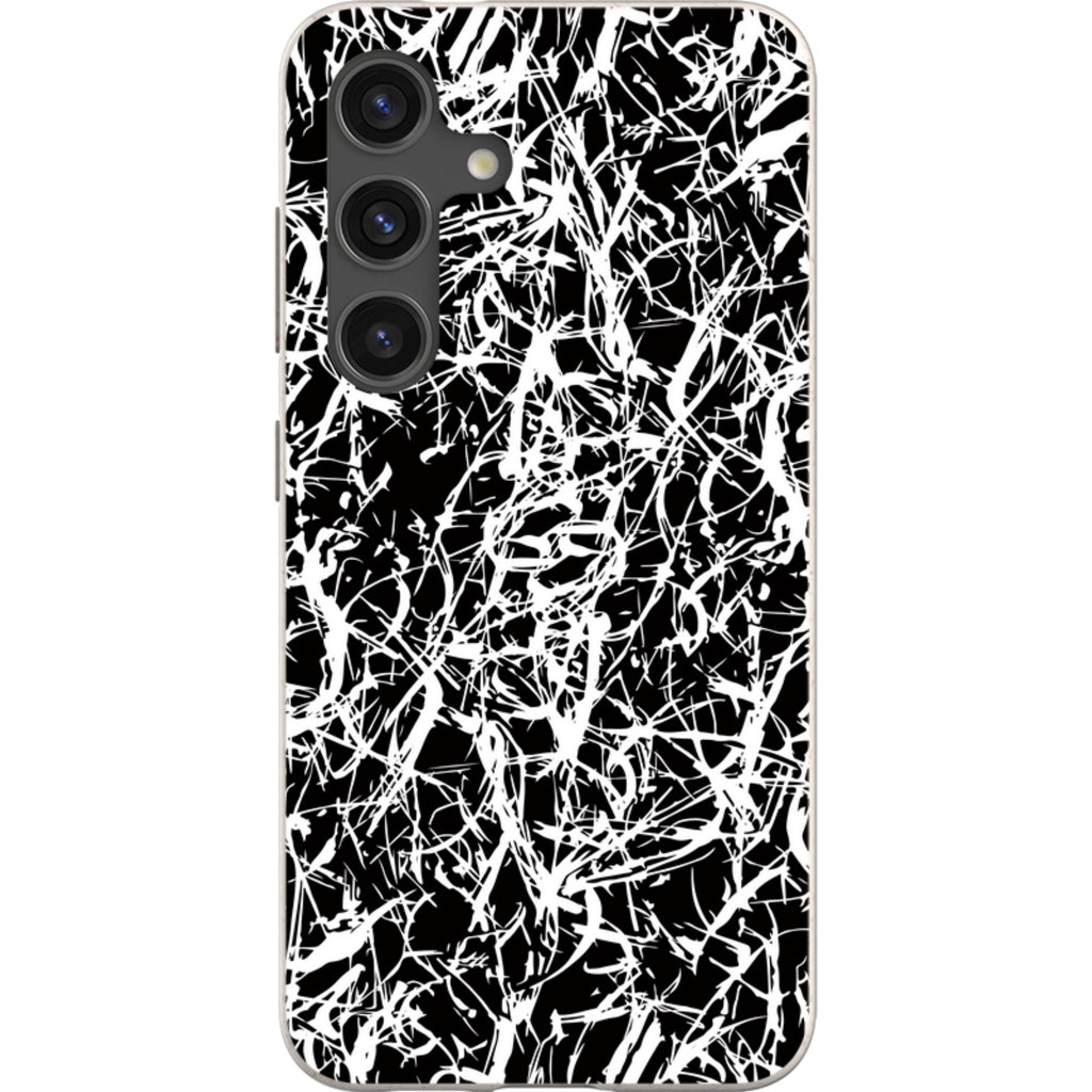 Black-White Grunge — Samsung Galaxy Bio-degradable Case — Finnaij