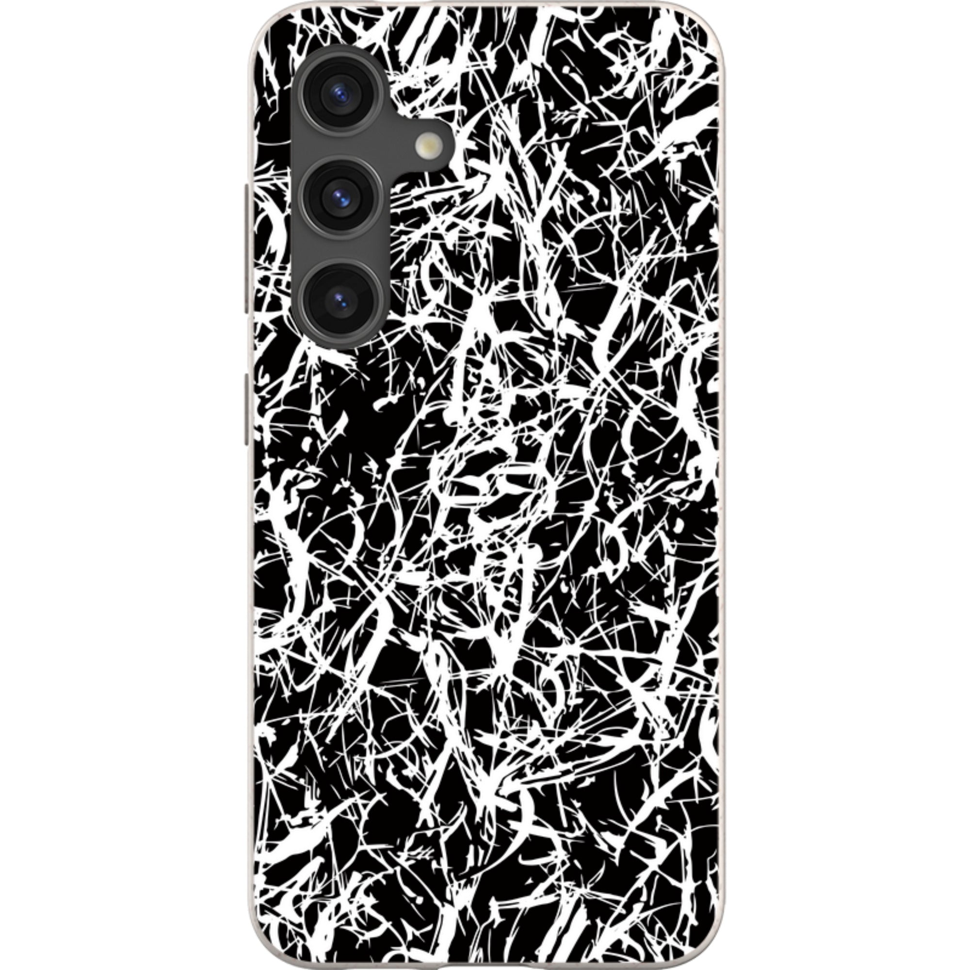 Black-White Grunge — Samsung Galaxy Bio-degradable Case — Finnaij