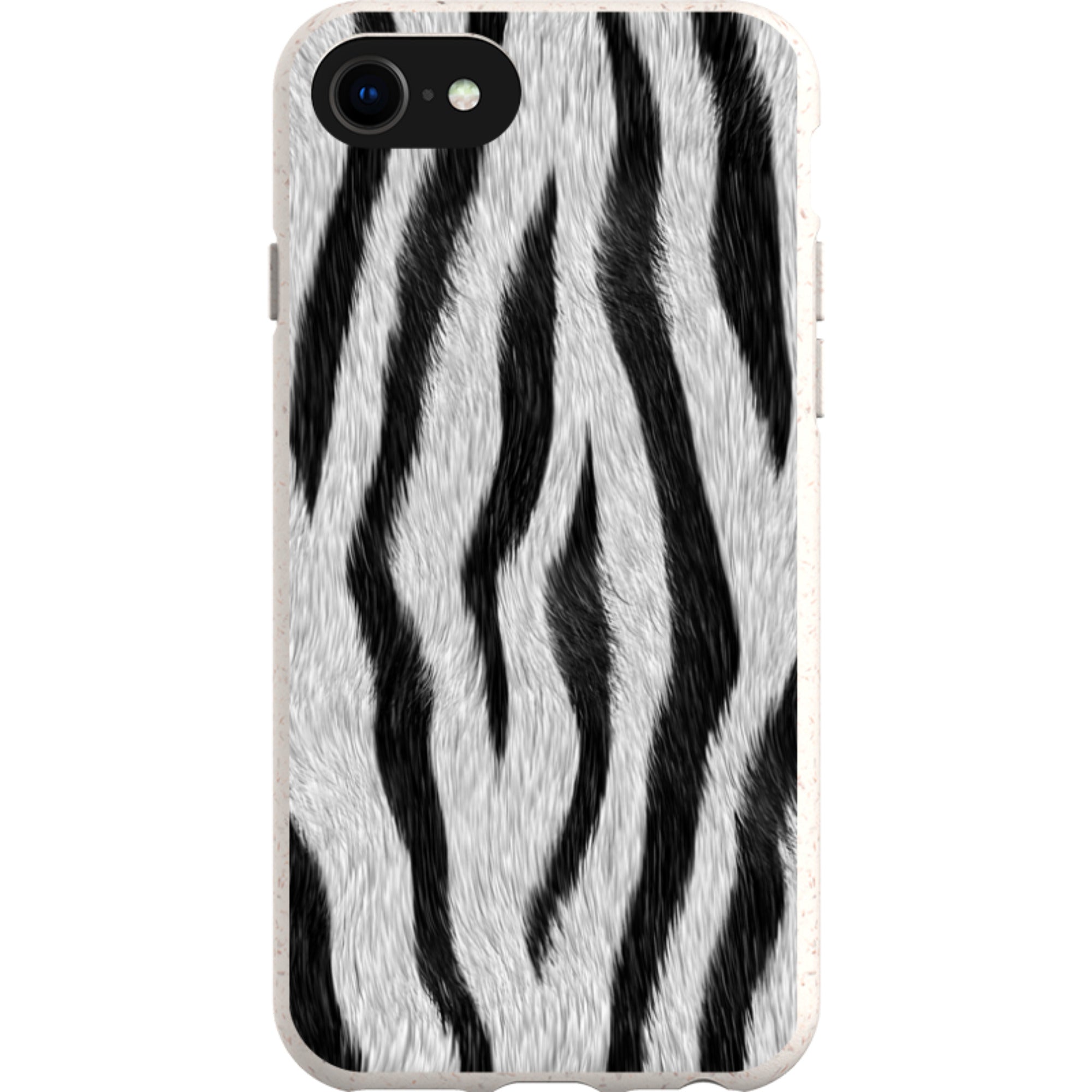 Zebra Groove — Apple iPhone Bio-degradable Case — Finnaij