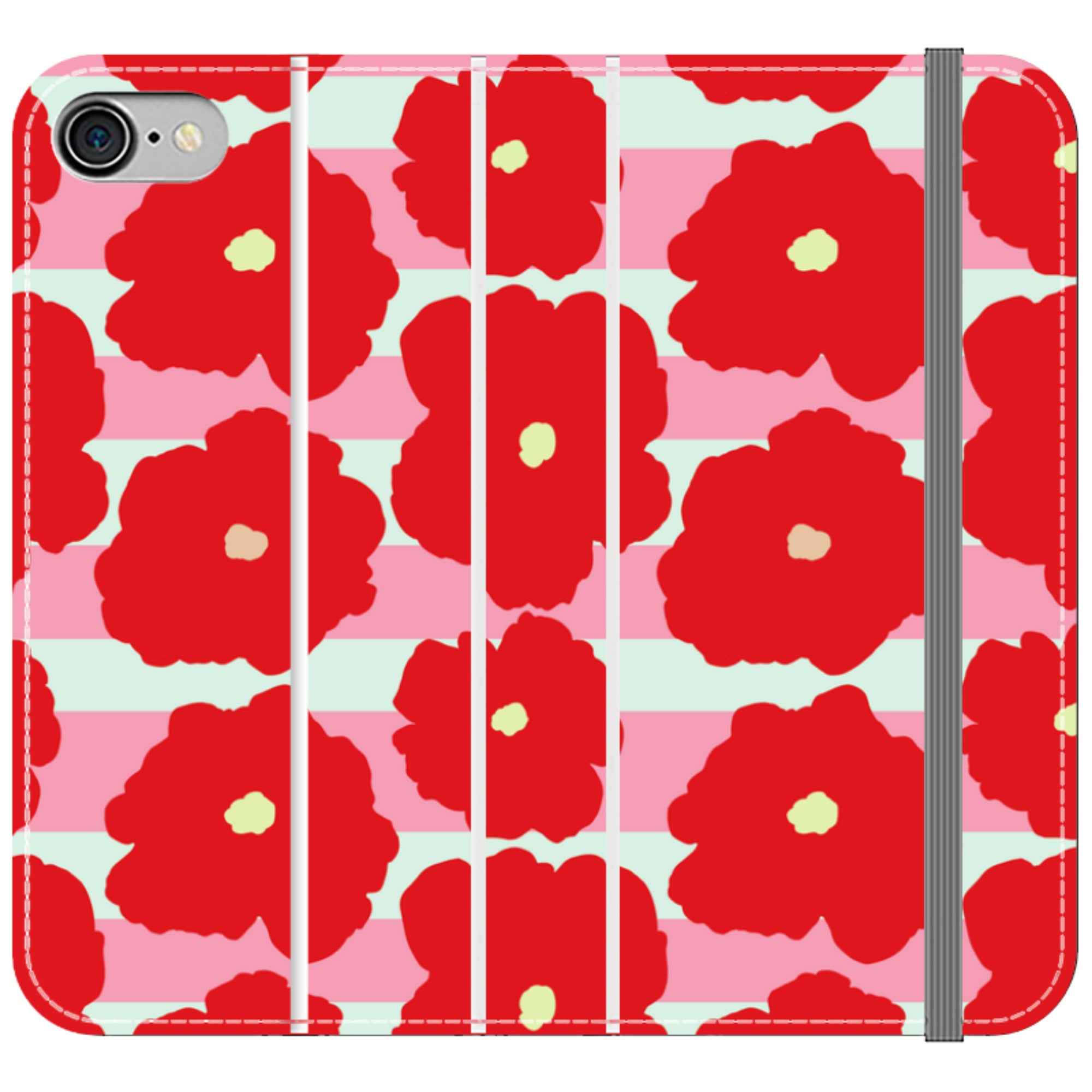 Bold Floral — iPhone SE3 (2022) Wallet Case — Finnaij