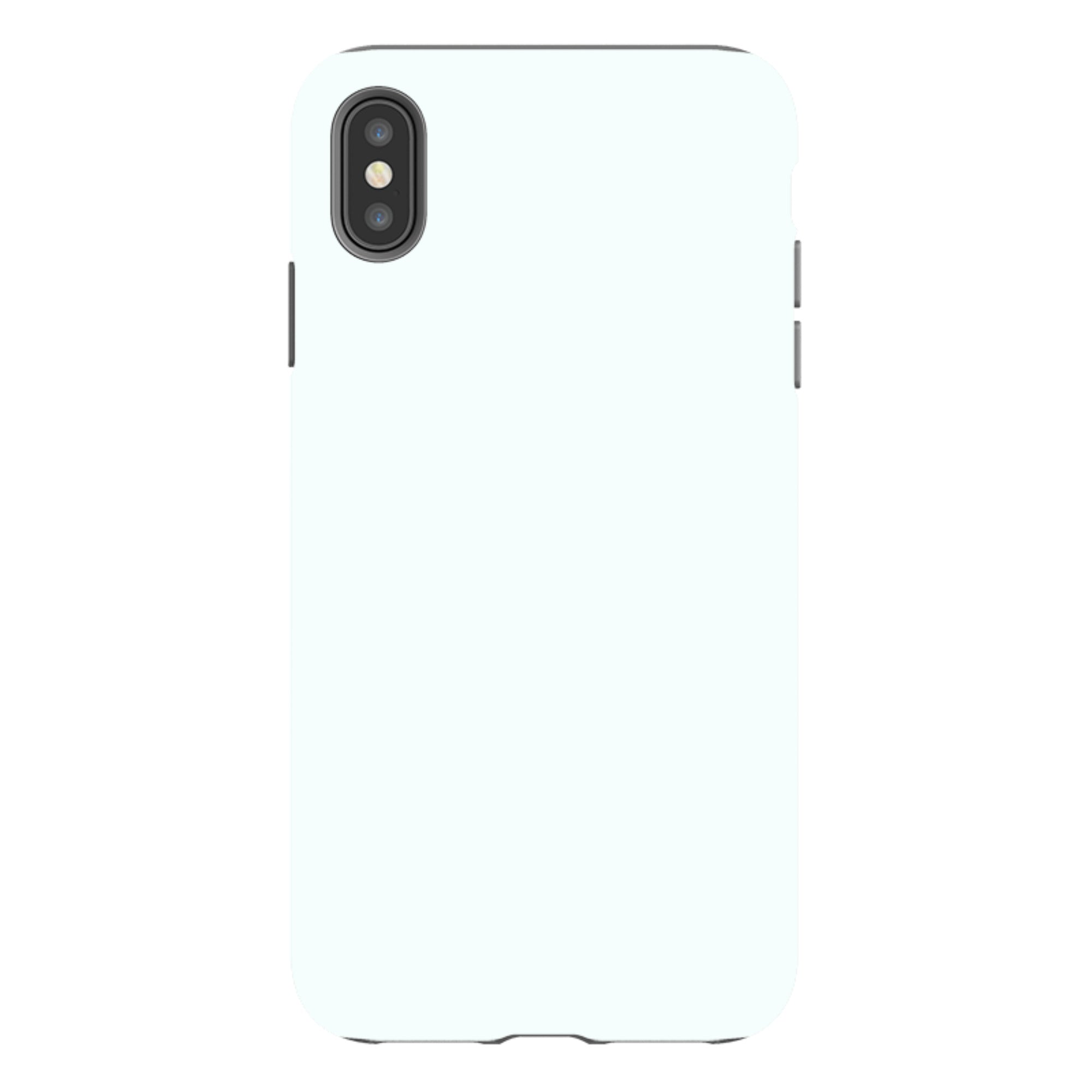 Simple Range Snow - iPhone Tough Case