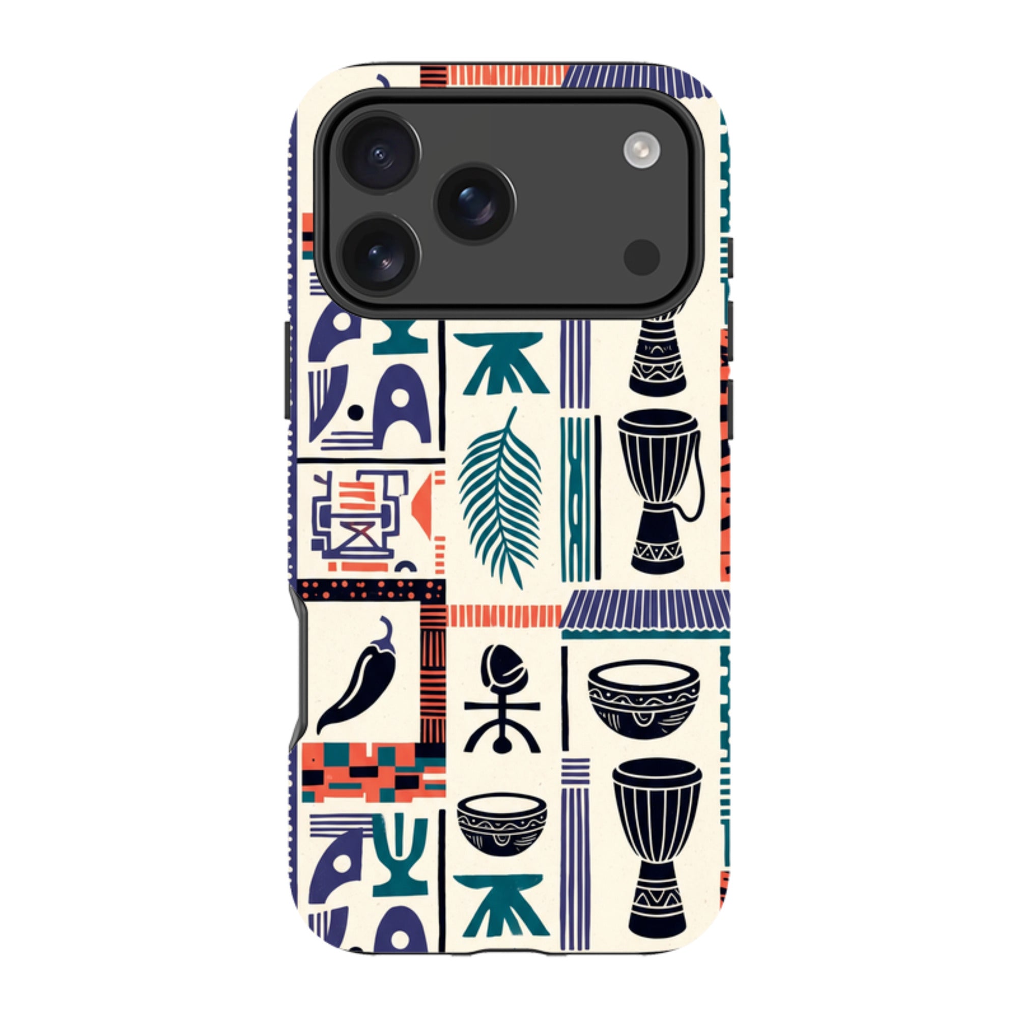 Market Day Icons by Ada Okoye Tough Case for iPhone — Finnaij
