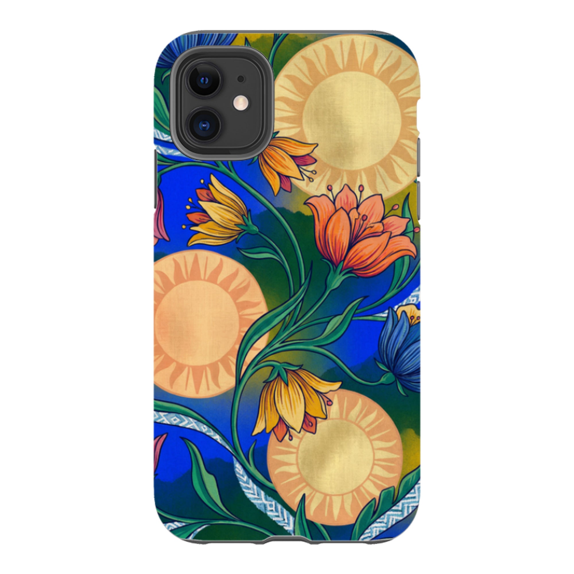 Midnight Sun Garden by Aino Kallio - iPhone Tough Case