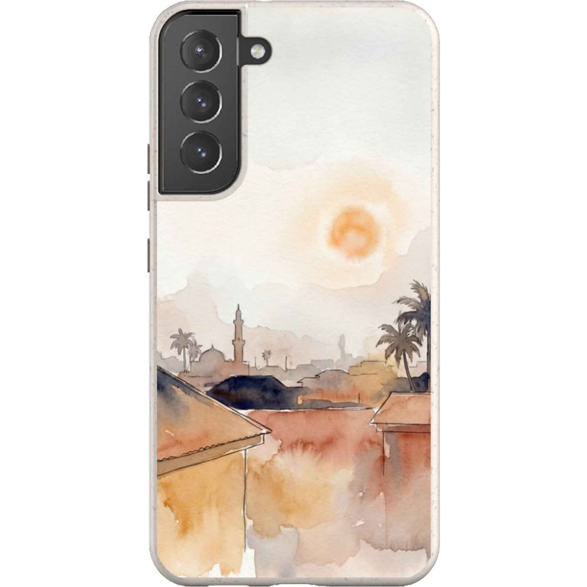 Harmattan Sky by Tobi Akinyemi - Samsung Galaxy Bio-degradable Case
