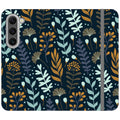 Wild Floral — Apple Vegan Leather Folio Wallet Case — Finnaij