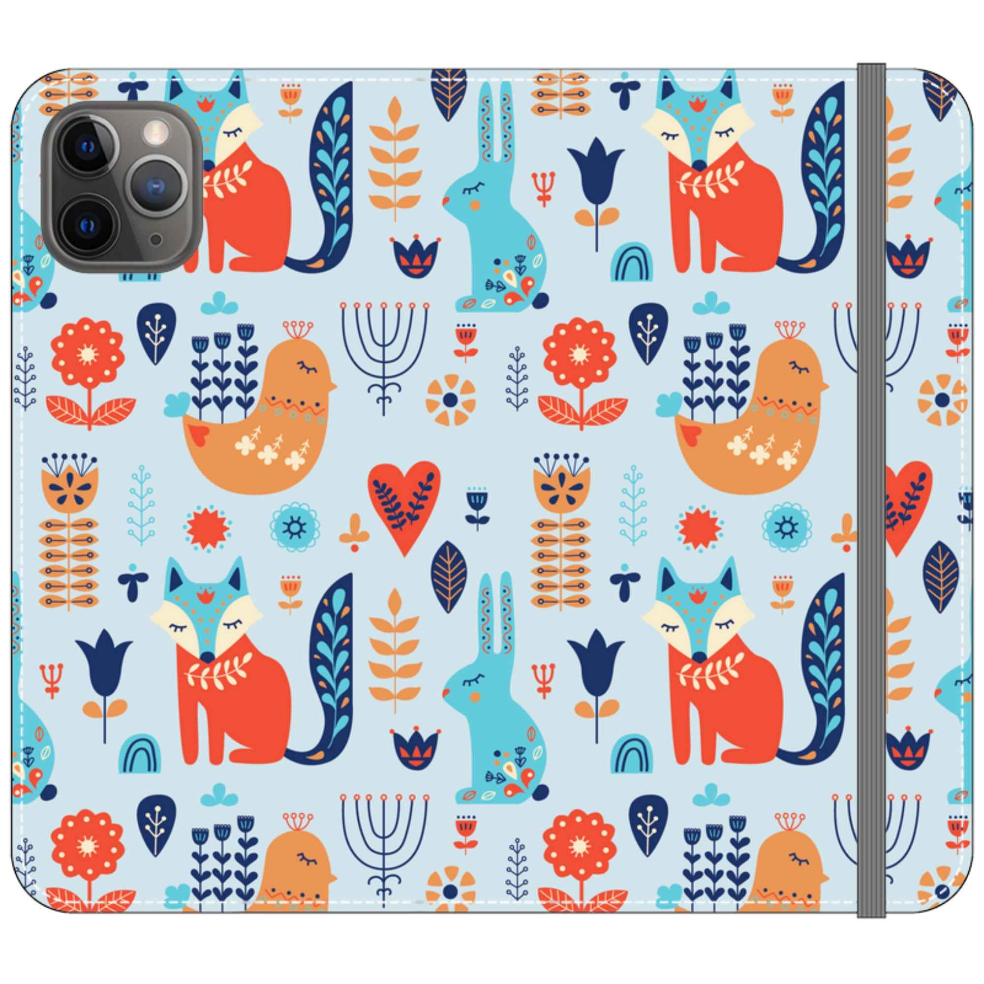 Nordic Ornament — iPhone 11 Pro Max Wallet Case — Finnaij