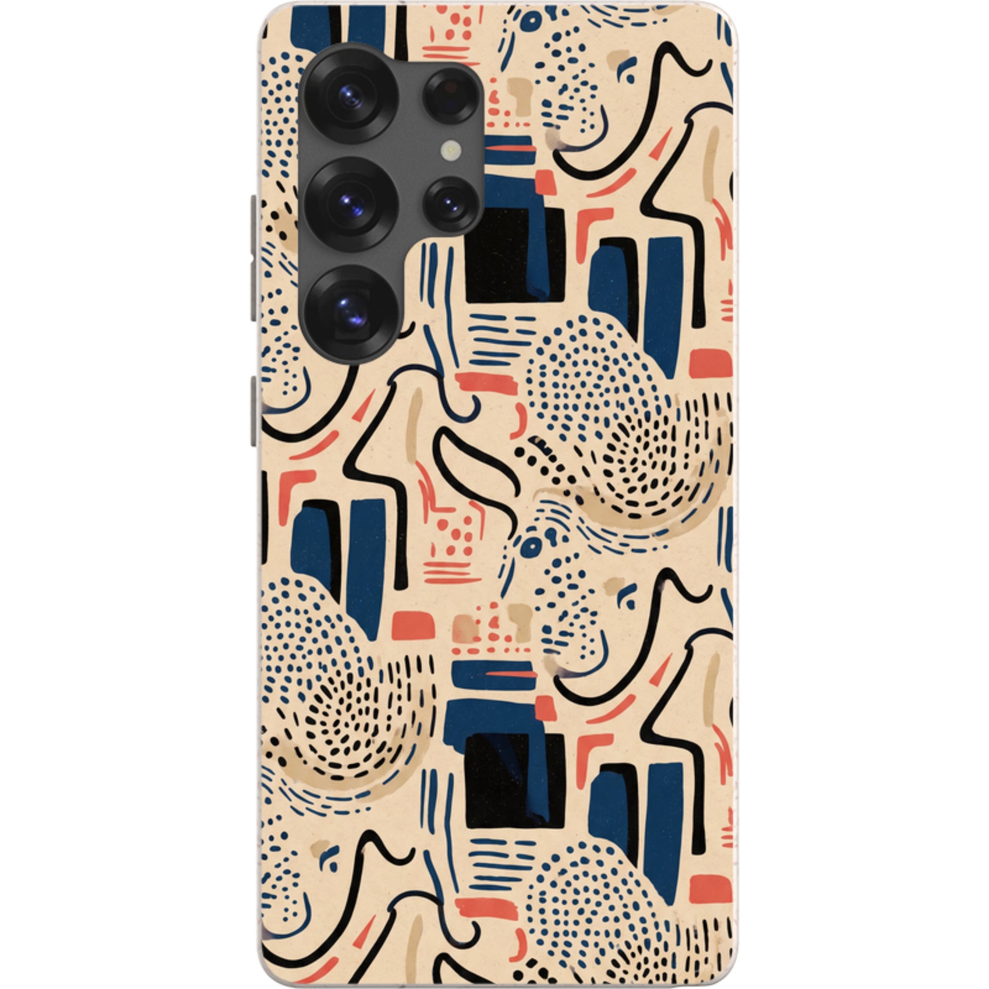 Sandstone Adire by Ada Okoye Bio-degradable Case for Samsung Galaxy — Finnaij