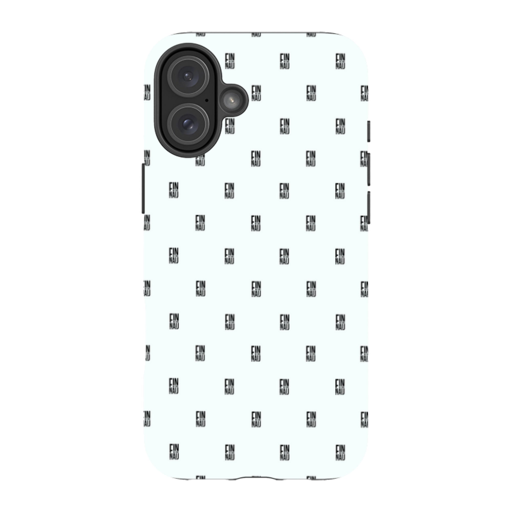 Monogram Snow — Apple iPhone Tough Case — Finnaij
