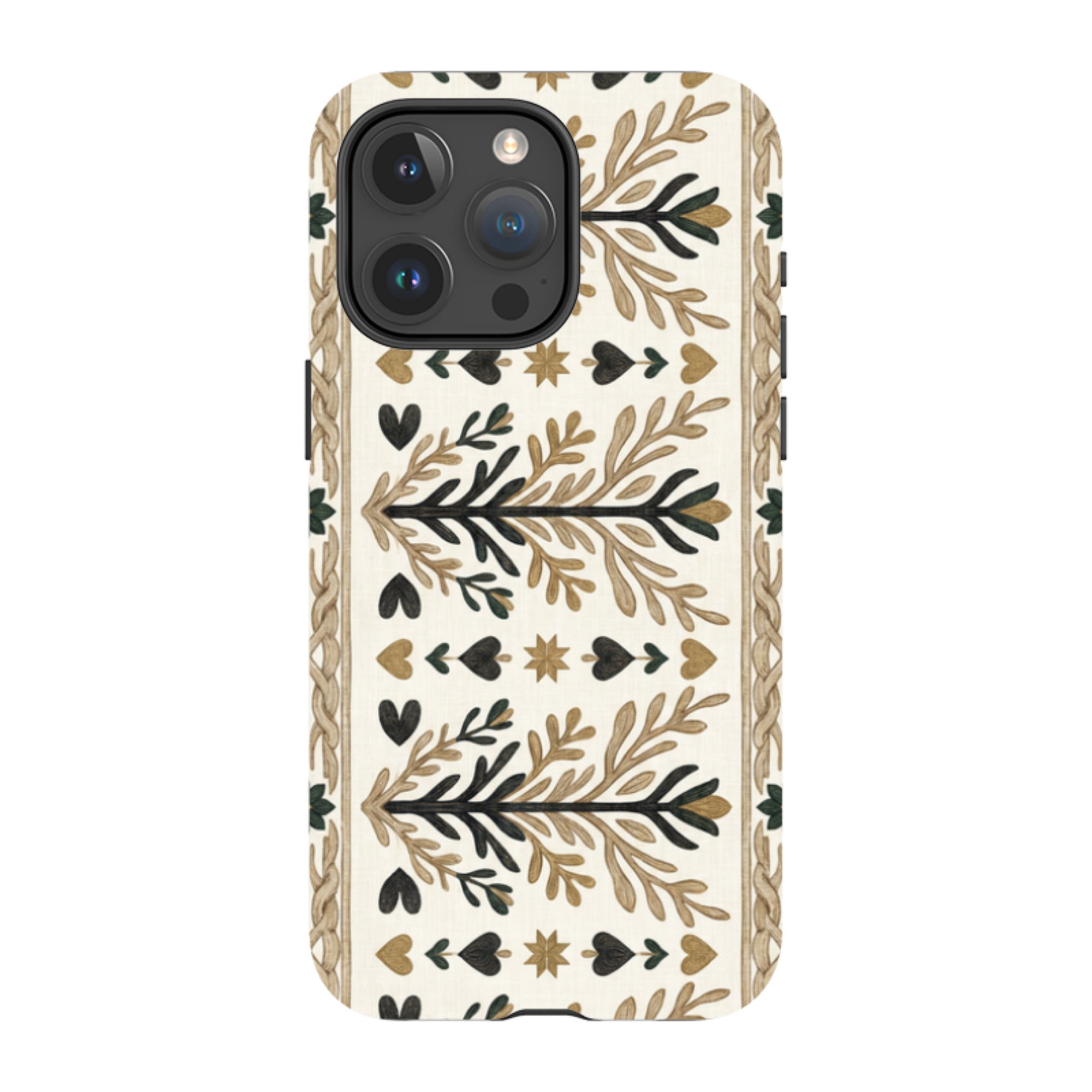 Heritage Border by Elsi Vaarala — iPhone 15 Pro Max Magsafe Tough Case — Finnaij