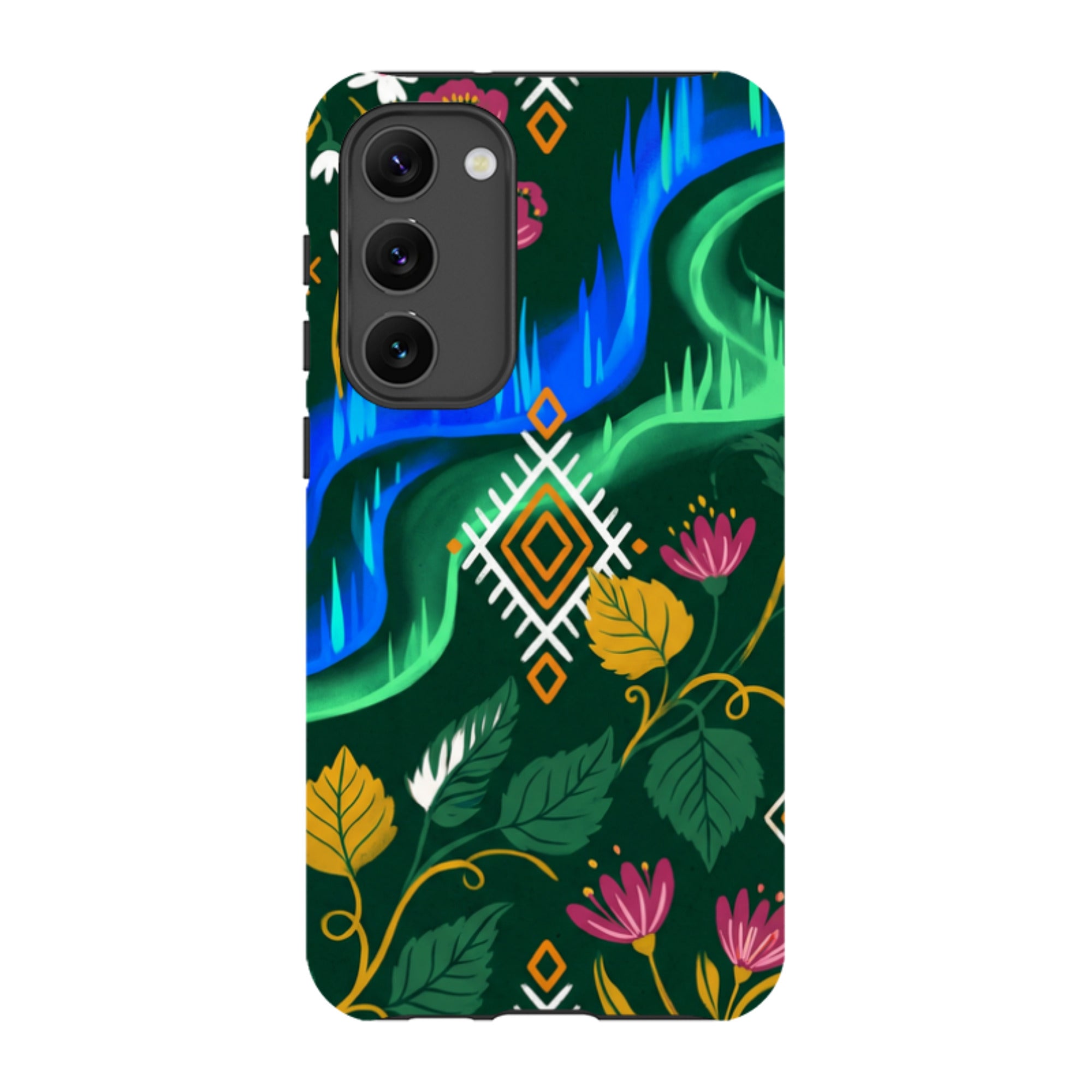 Aurora Birch Bloom by Aino Kallio — Samsung Galaxy Tough Case — Finnaij