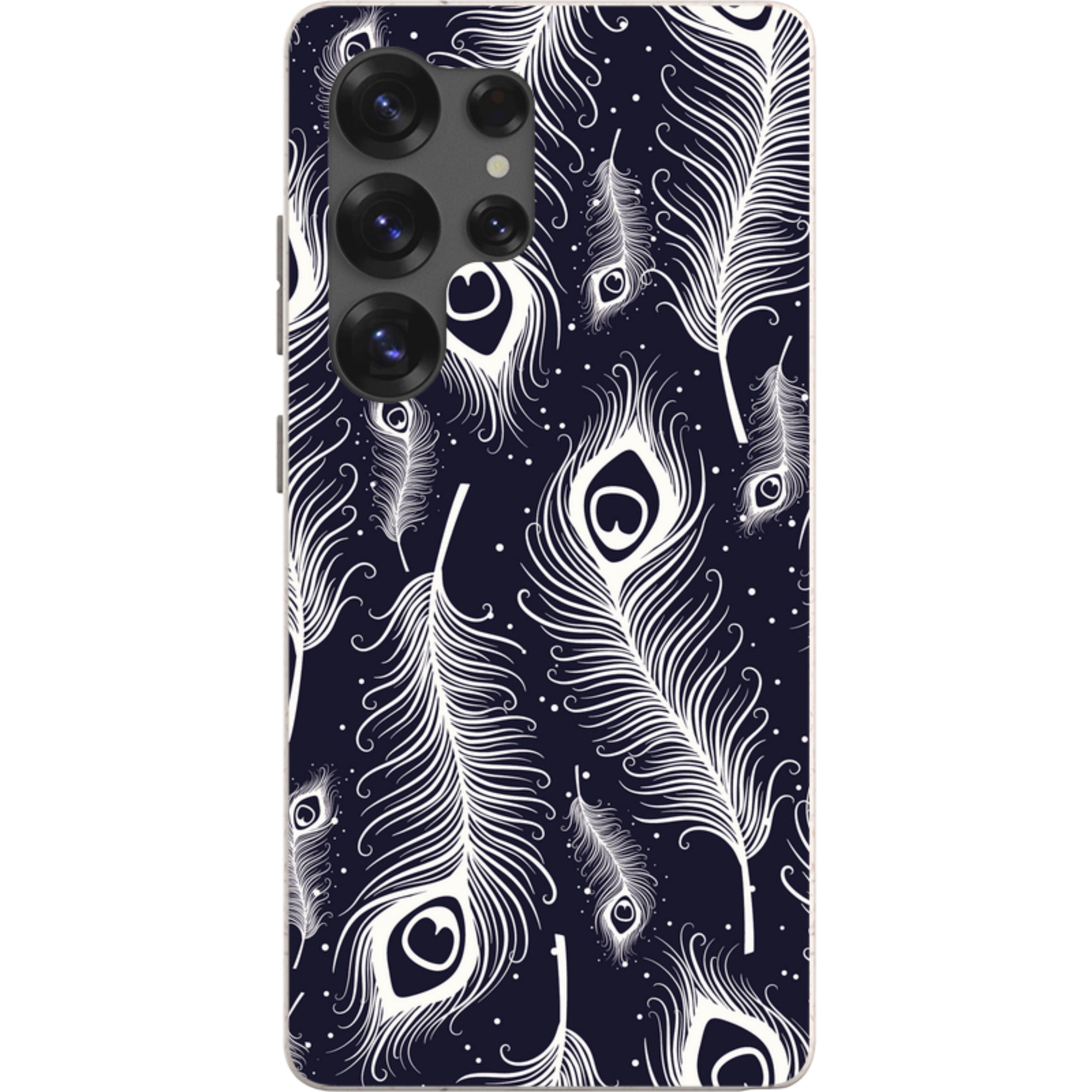 Feathers in Bloom — Samsung Galaxy Bio-degradable Case — Finnaij