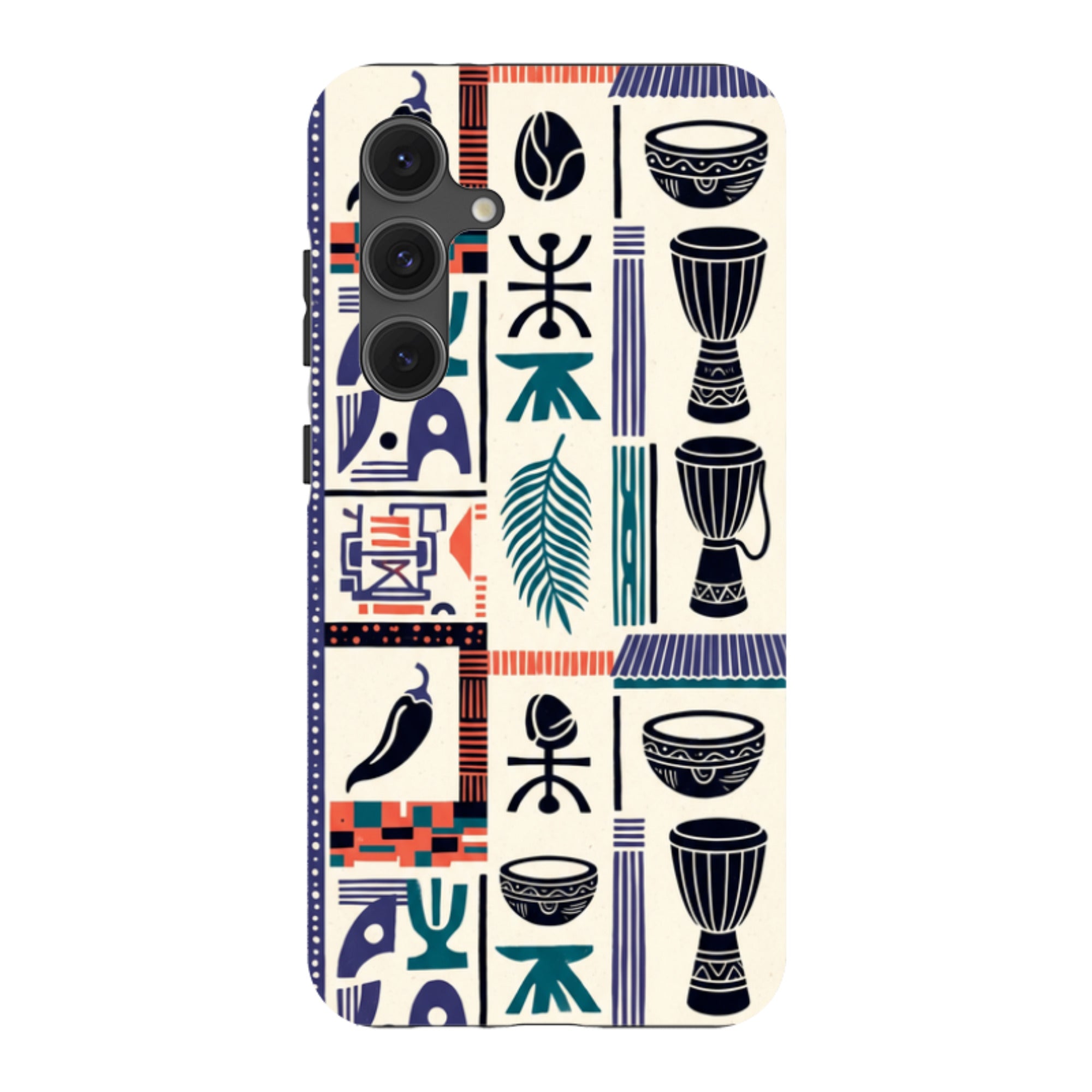 Market Day Icons by Ada Okoye — Tough Case for Samsung Galaxy — Finnaij