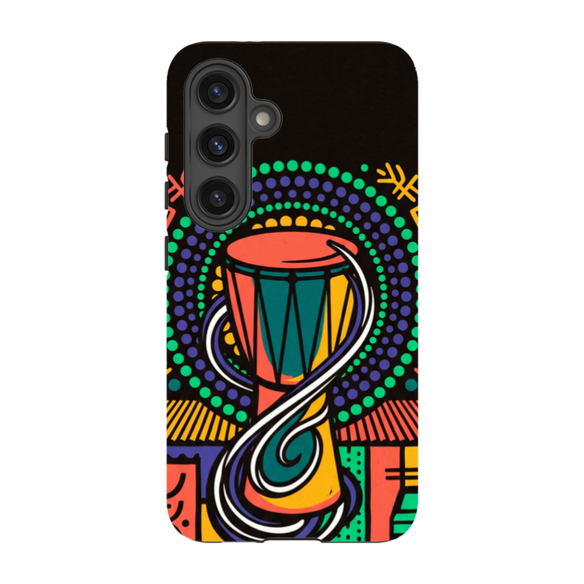 Talking Drum Halo by Ada Okoye — Tough Case for Samsung Galaxy — Finnaij