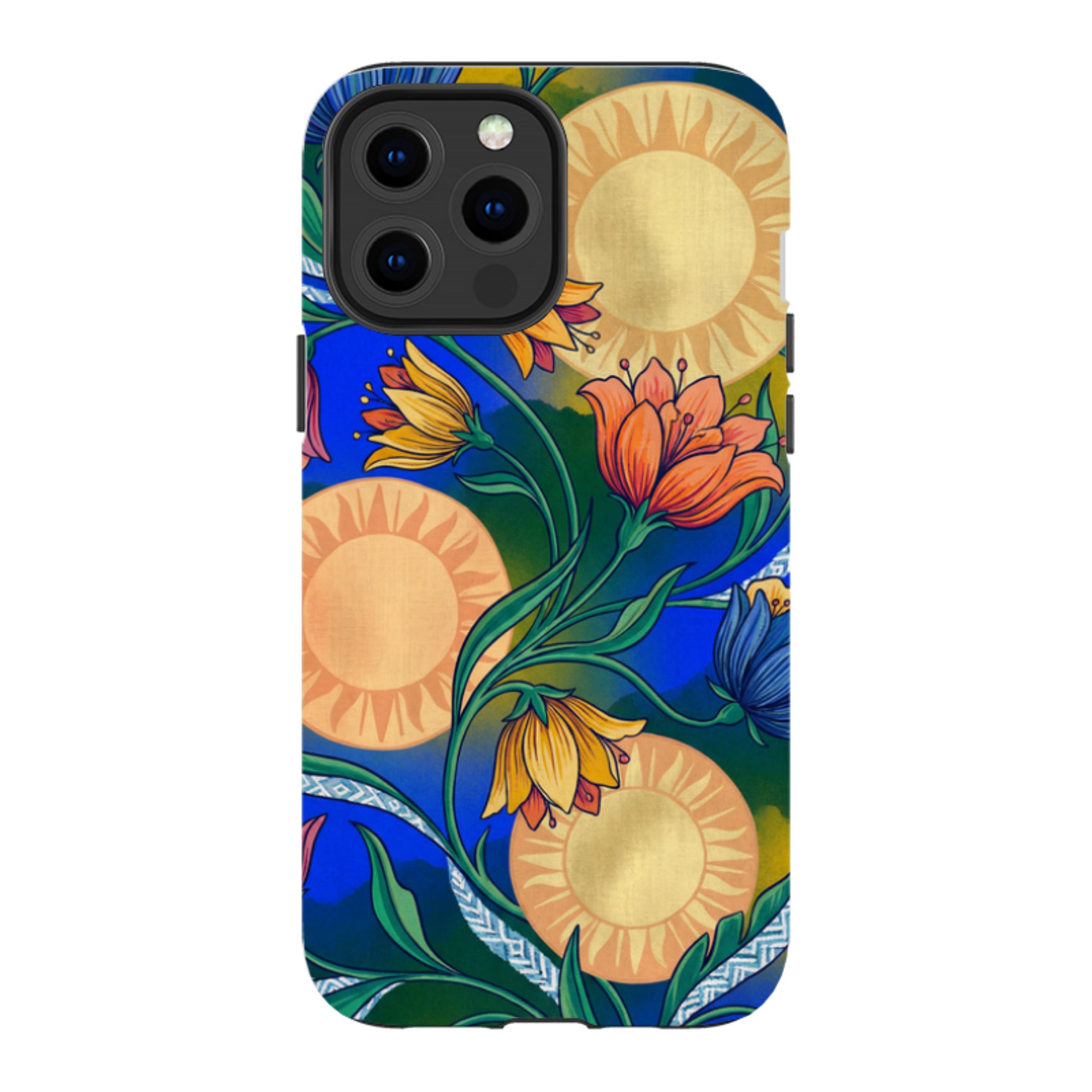 Midnight Sun Garden by Aino Kallio - iPhone Tough Case