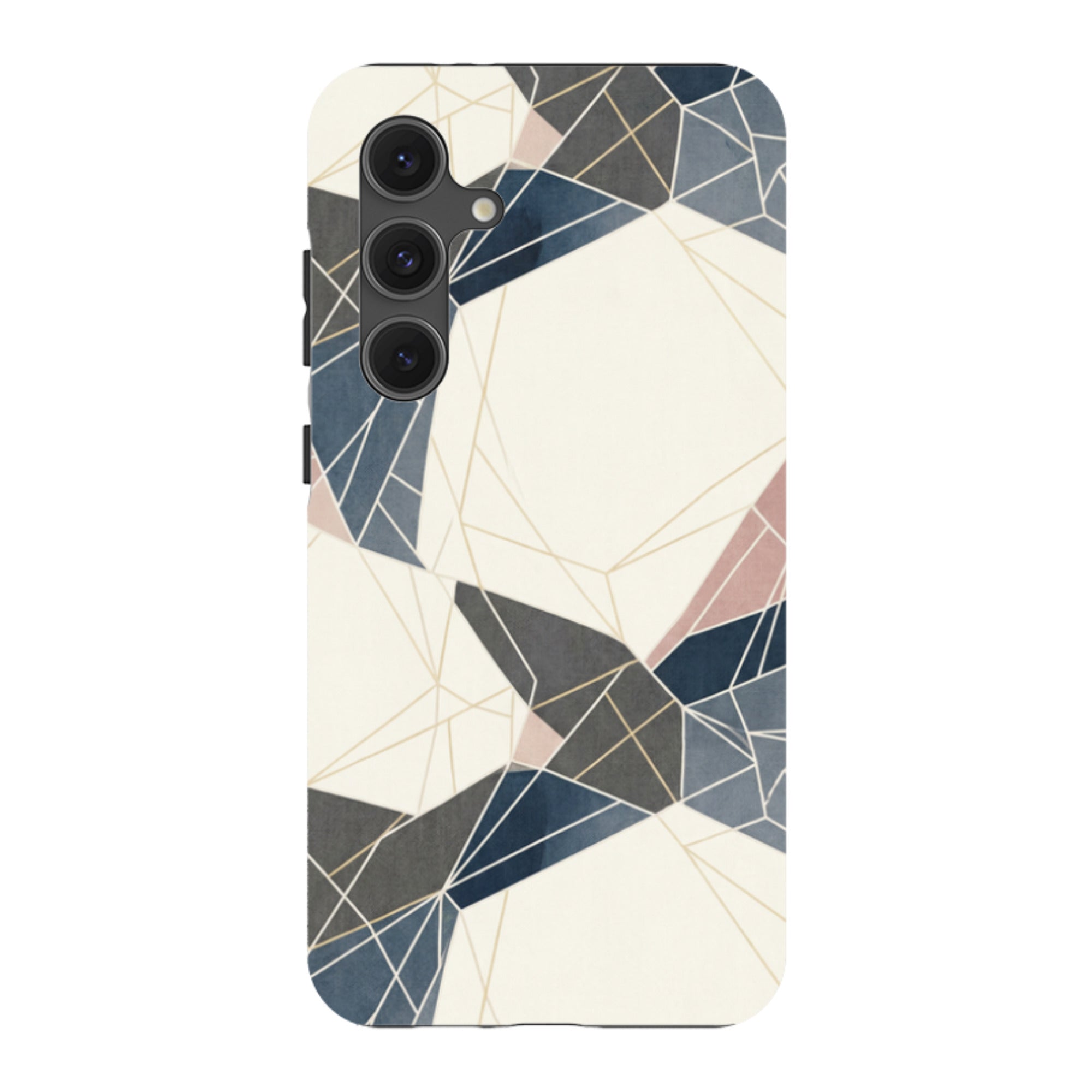 Frozen Lake Geometry by Elsi Vaarala — Samsung Galaxy Tough Case — Finnaij
