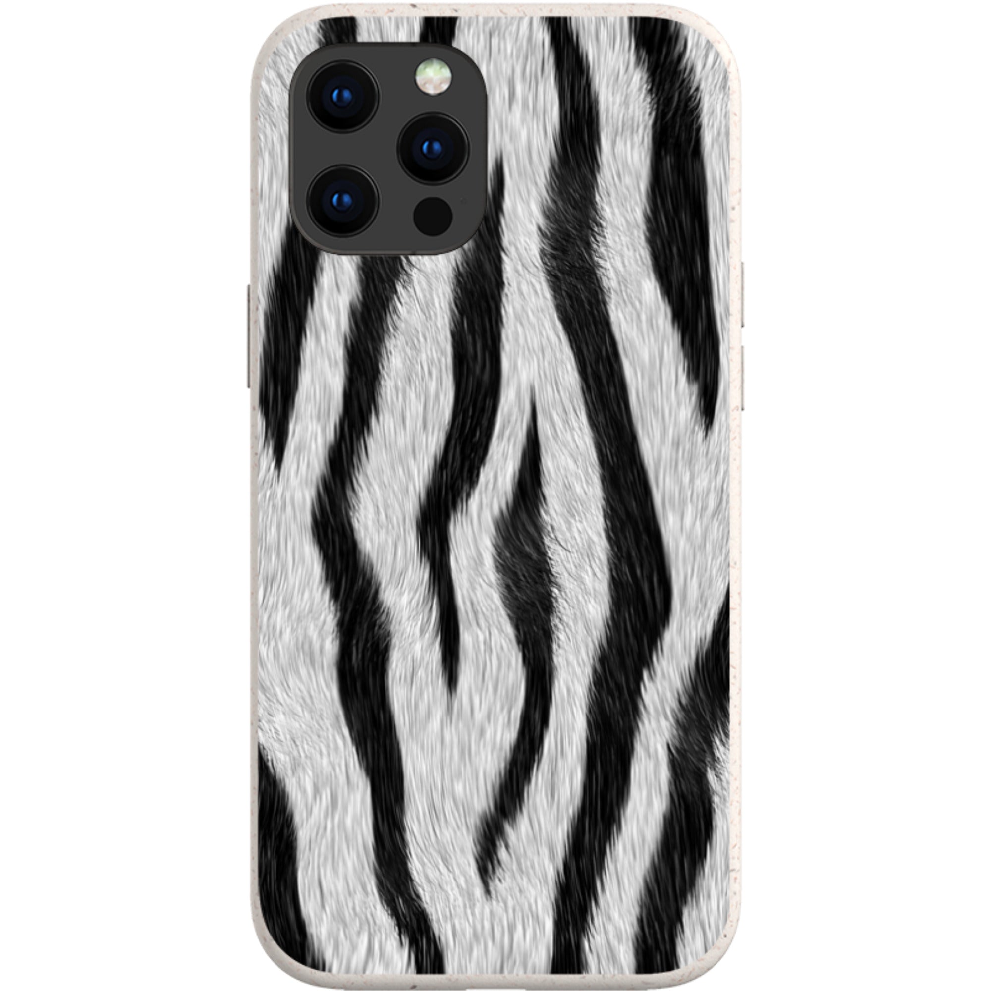Zebra Groove — Apple iPhone Bio-degradable Case — Finnaij