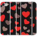 Red Hearts — iPhone SE2 (2020) Wallet Case — Finnaij