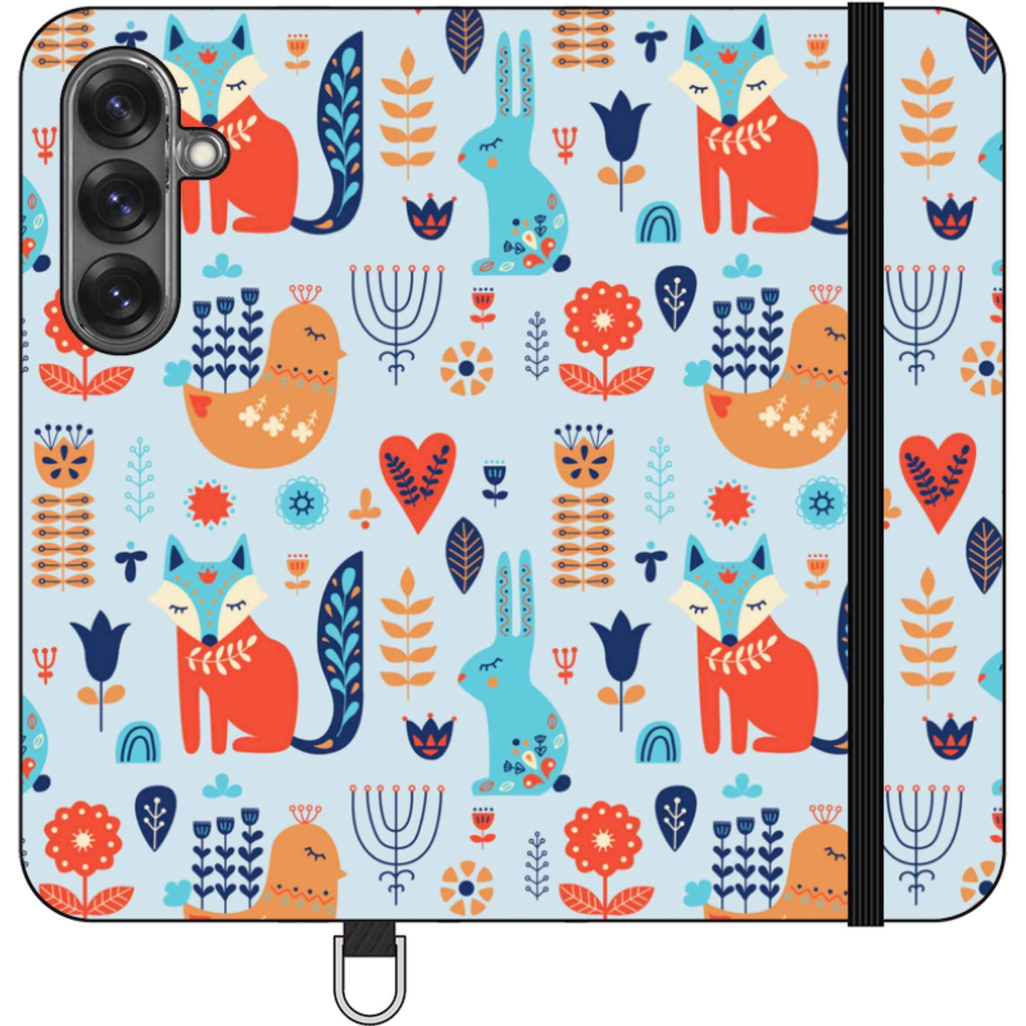 Nordic Ornament — Apple Folio Wallet Case — Finnaij