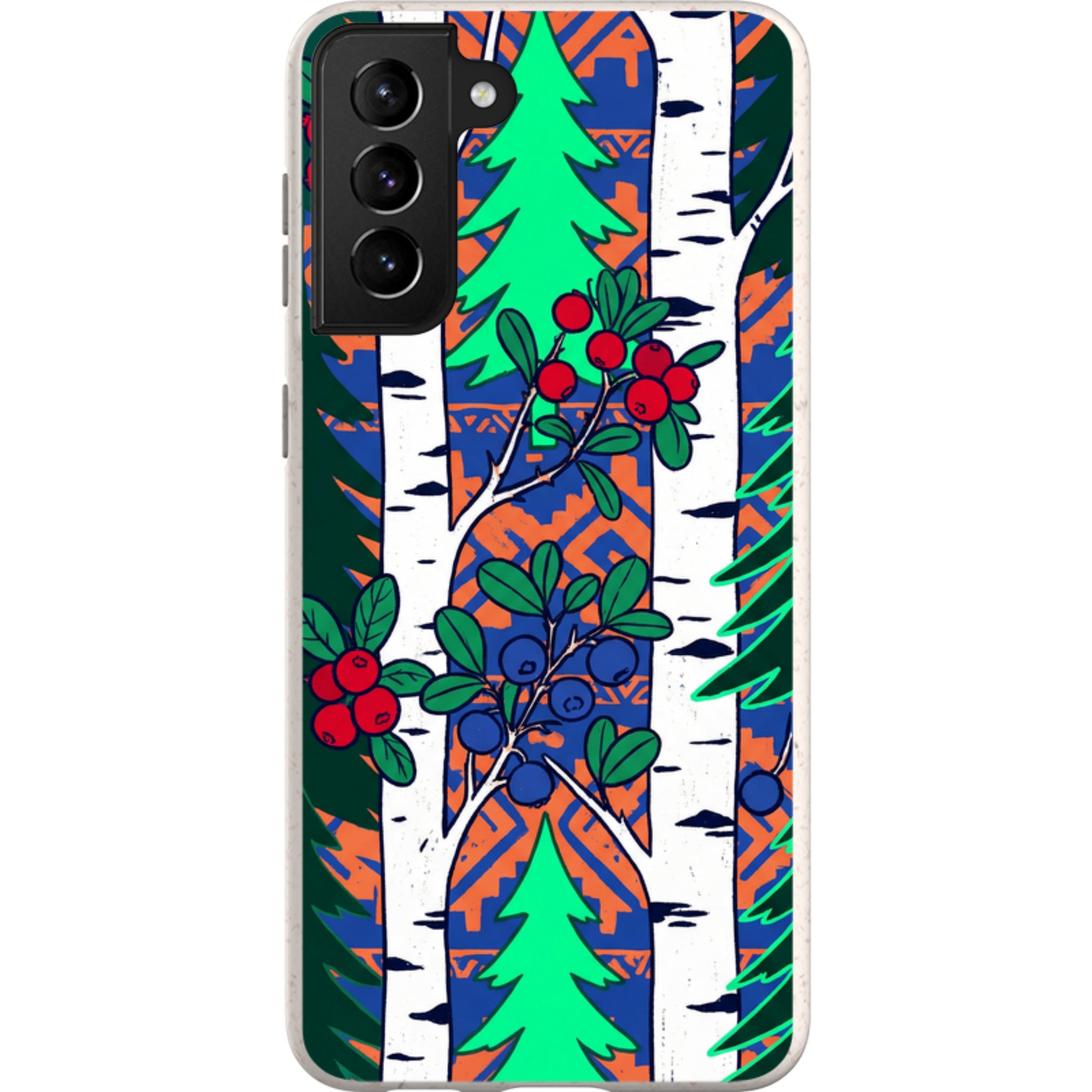 Nordic Forest by Aino Kallio — Samsung Galaxy Bio-degradable Case — Finnaij