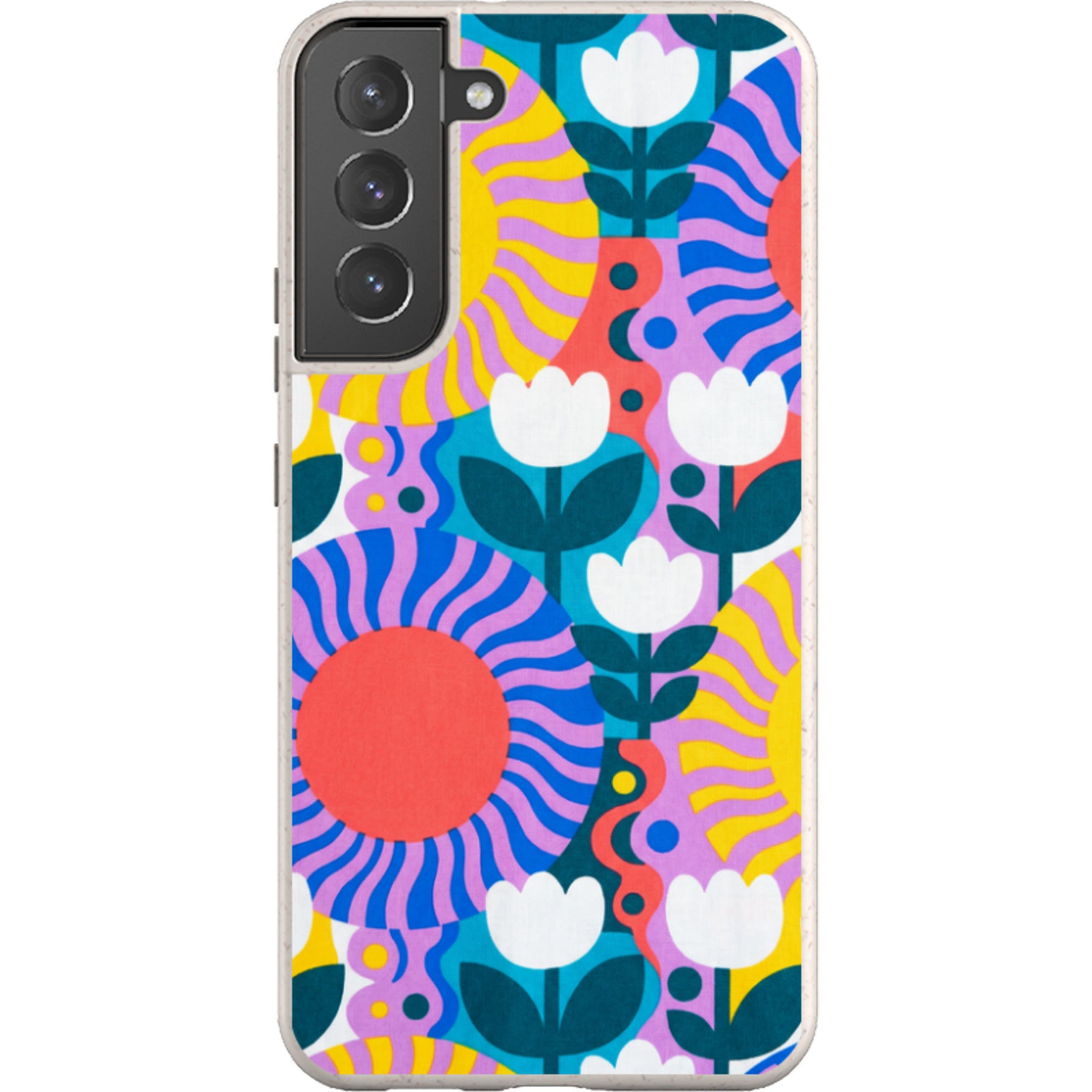 Midnight Sun Mod Bloom by Salla Niemi - Samsung Galaxy Bio-degradable Case