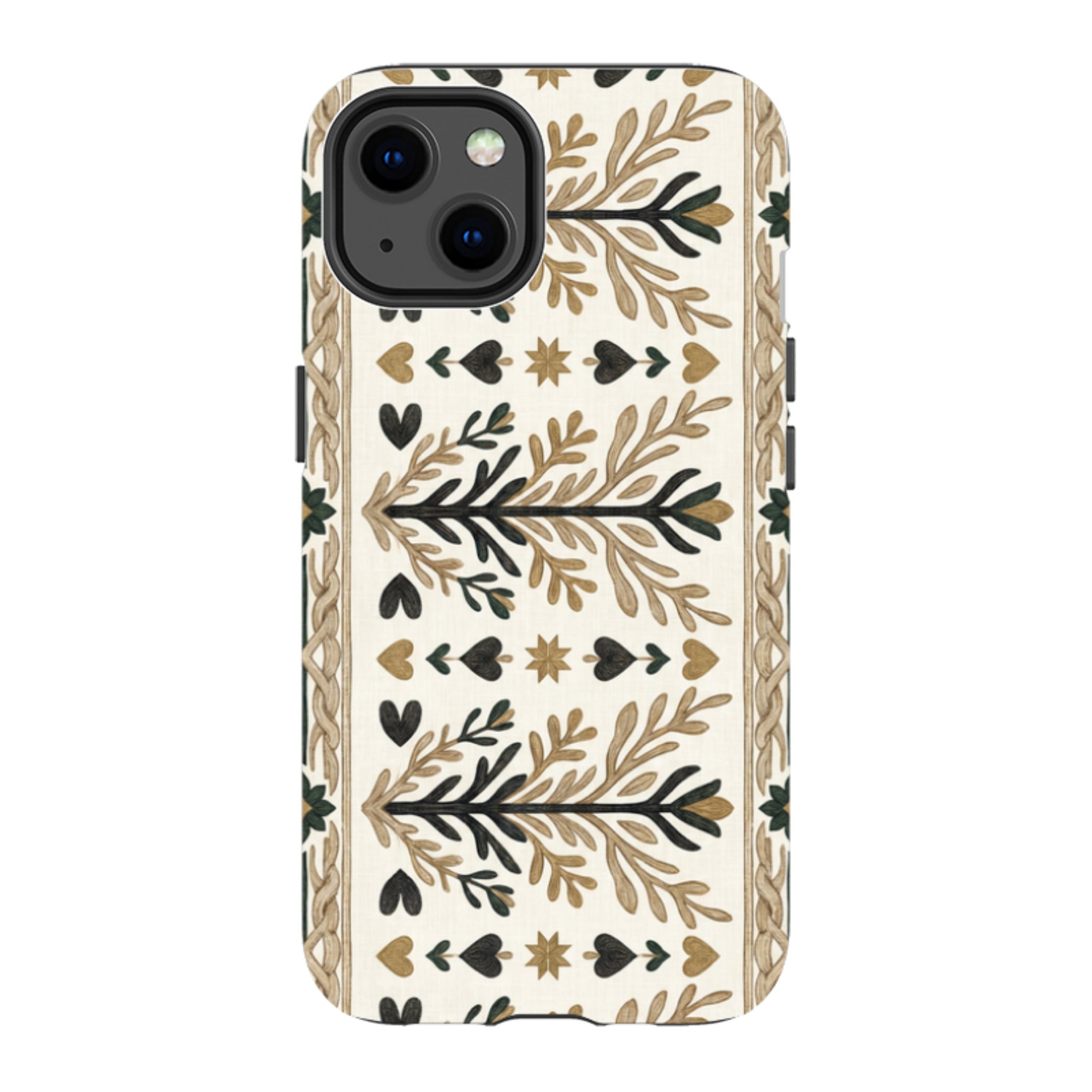 Heritage Border by Elsi Vaarala - iPhone Tough Case