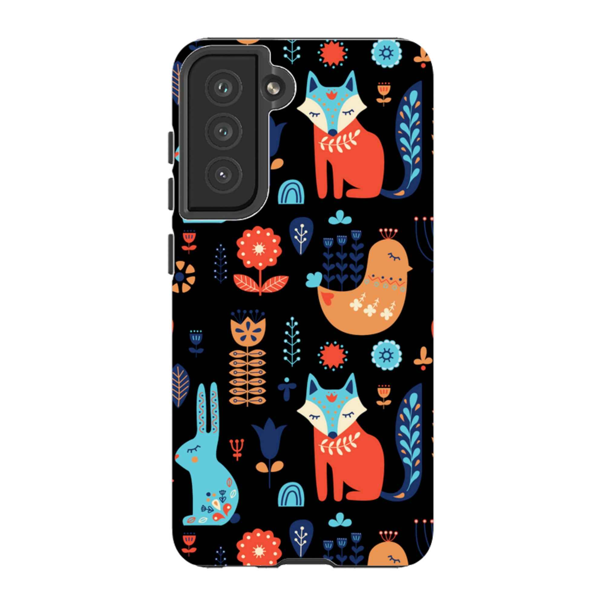Nordic Ornament Black — Samsung Galaxy Tough Case — Finnaij