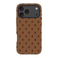 Monogram Chocolate Lover - iPhone Tough Case