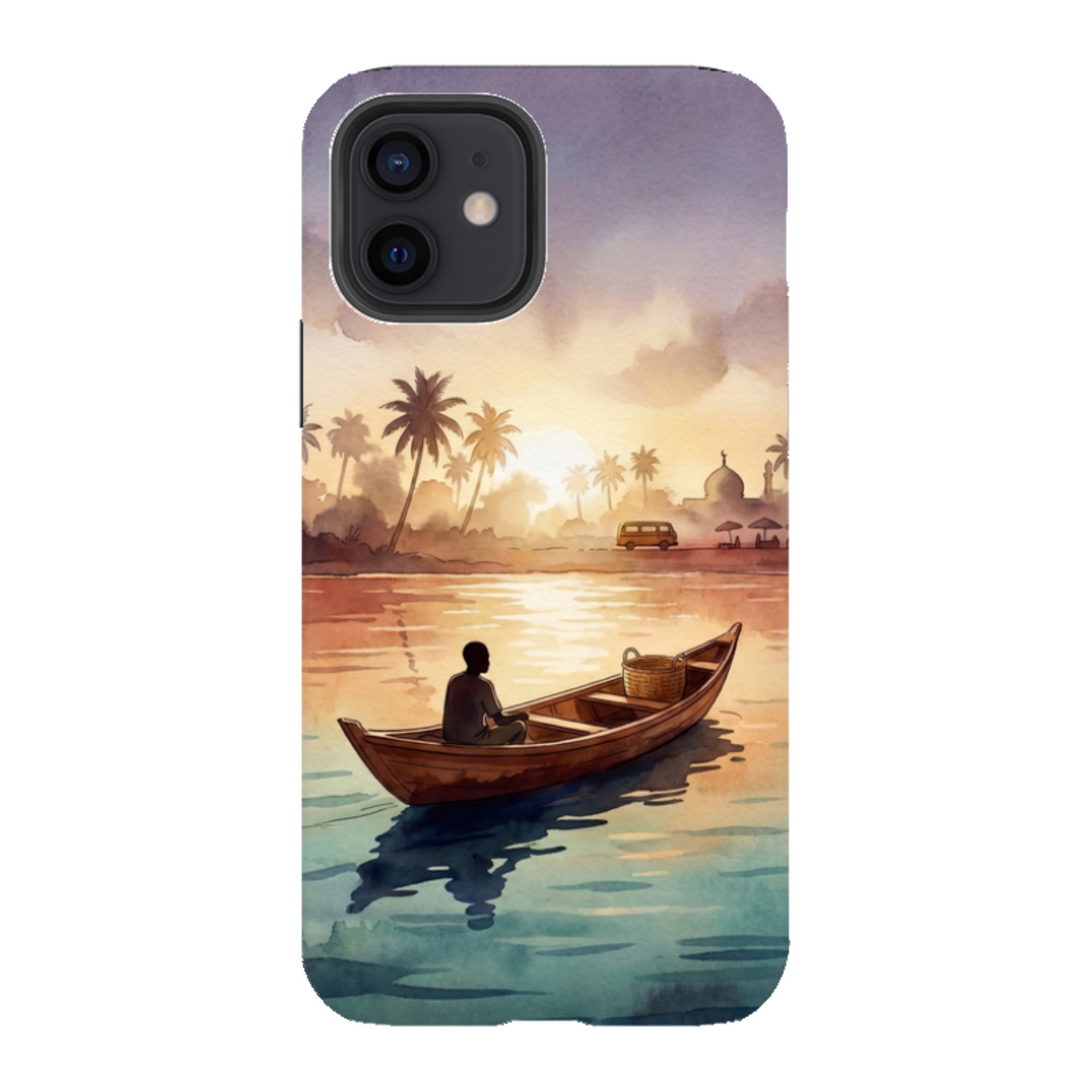 Lagoon Morning by Tobi Akinyemi - iPhone Tough Case