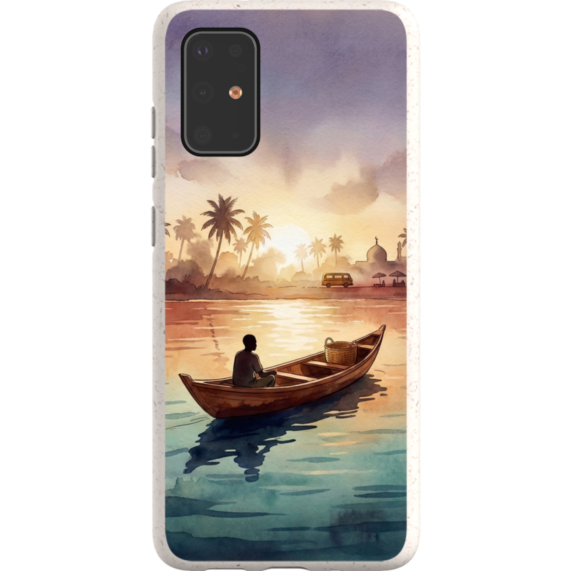 Lagoon Morning by Tobi Akinyemi — Galaxy Bio-degradable Case for Samsung Galaxy — Finnaij