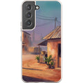 City Edge Quiet Street by Tobi Akinyemi — S22 Samsung Galaxy Bio-degradable Case — Finnaij