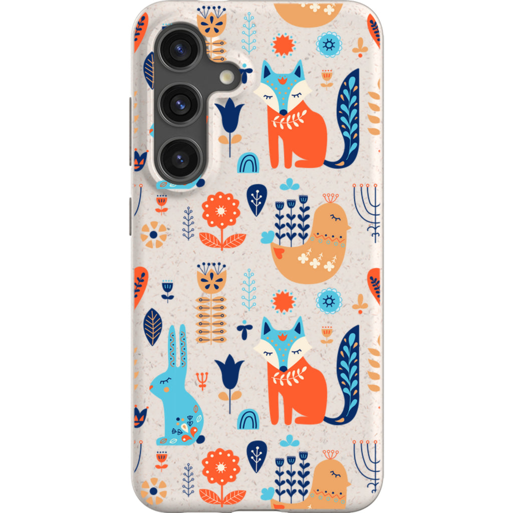 Nordic Ornament Natural — Samsung Galaxy Bio-degradable Case — Finnaij