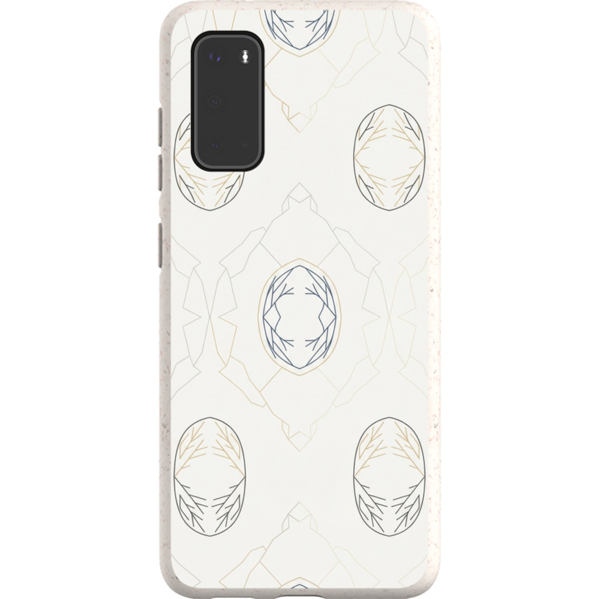 Frozen Lake Silence by Elsi Vaarala — Samsung Galaxy Bio-degradable Case — Finnaij
