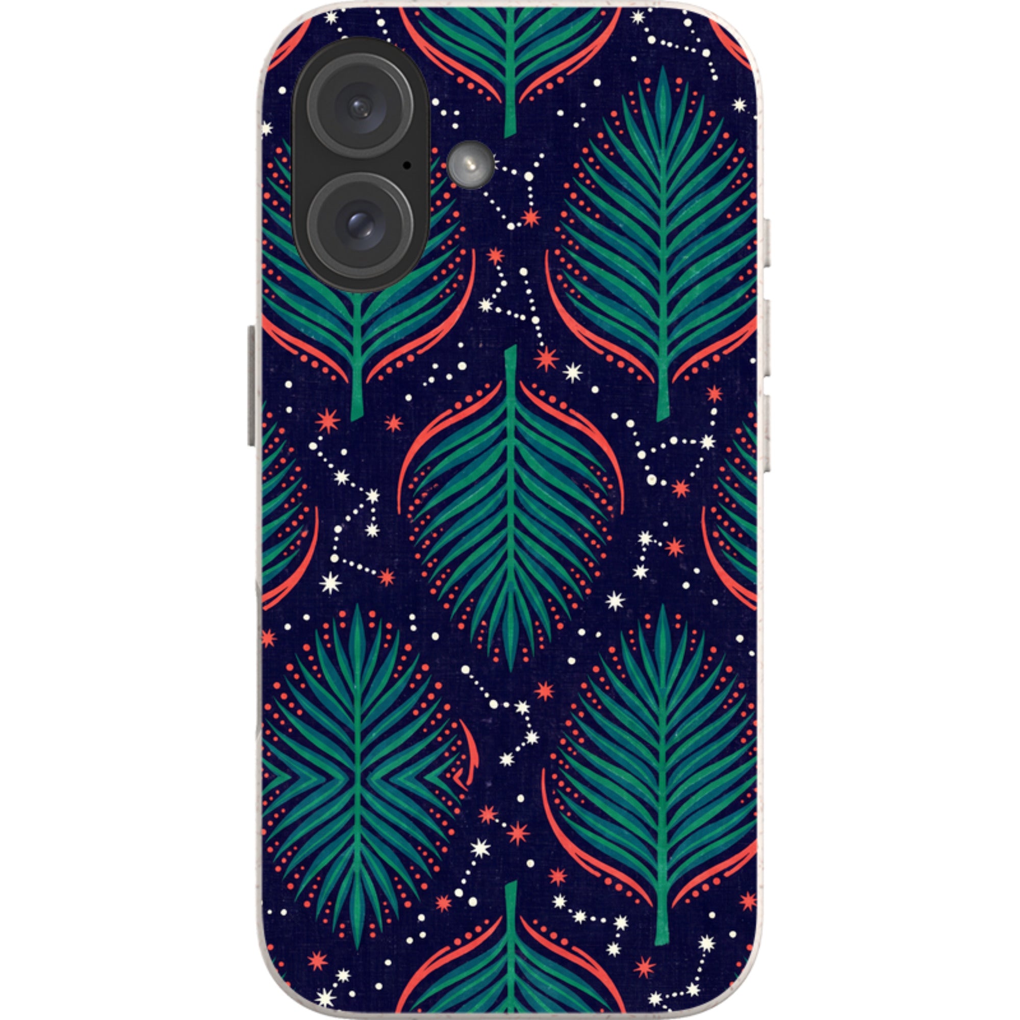 Palm Frond Constellations by Ada Okoye — iPhone 16 iPhone Bio-degradable Case — Finnaij
