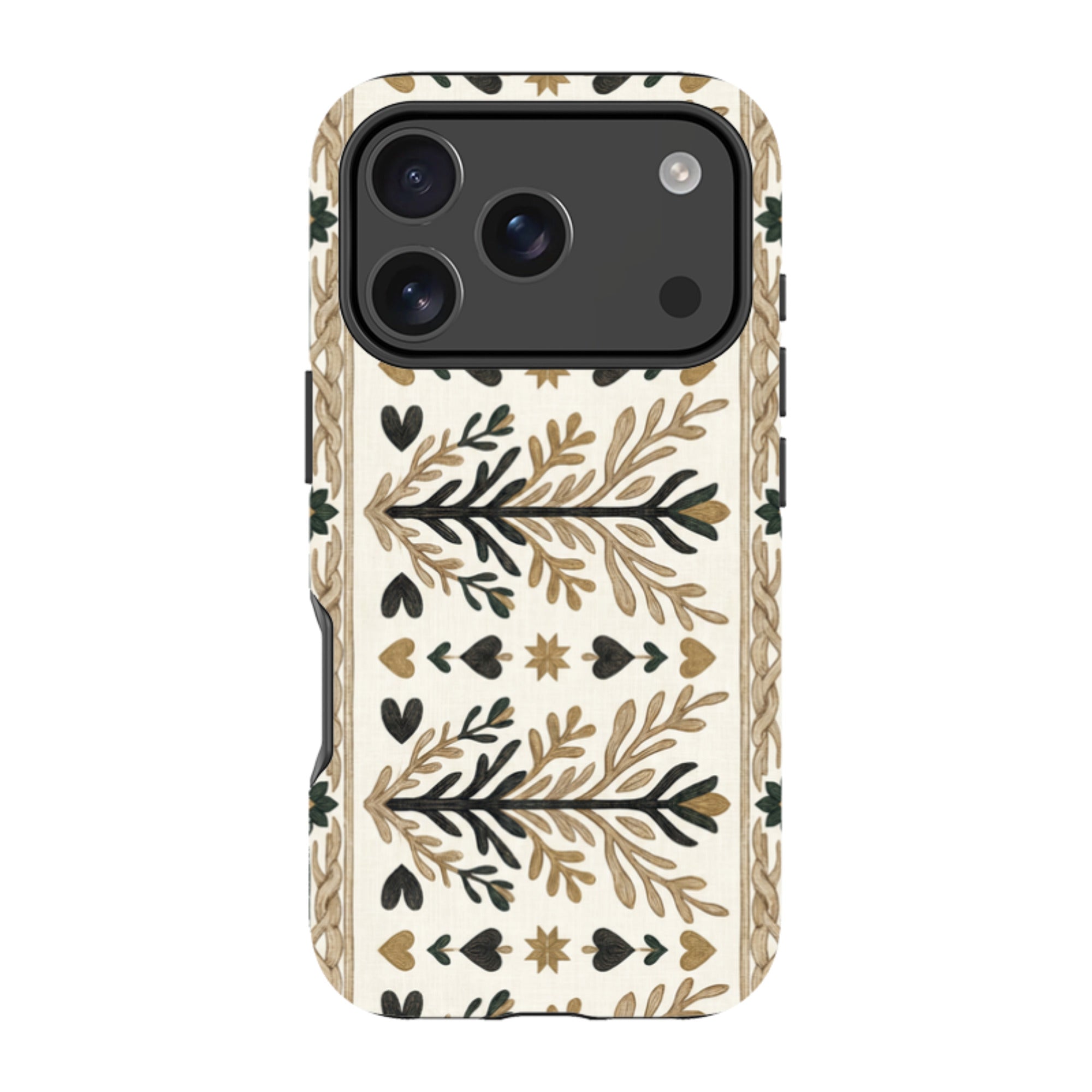 Heritage Border by Elsi Vaarala - iPhone Tough Case