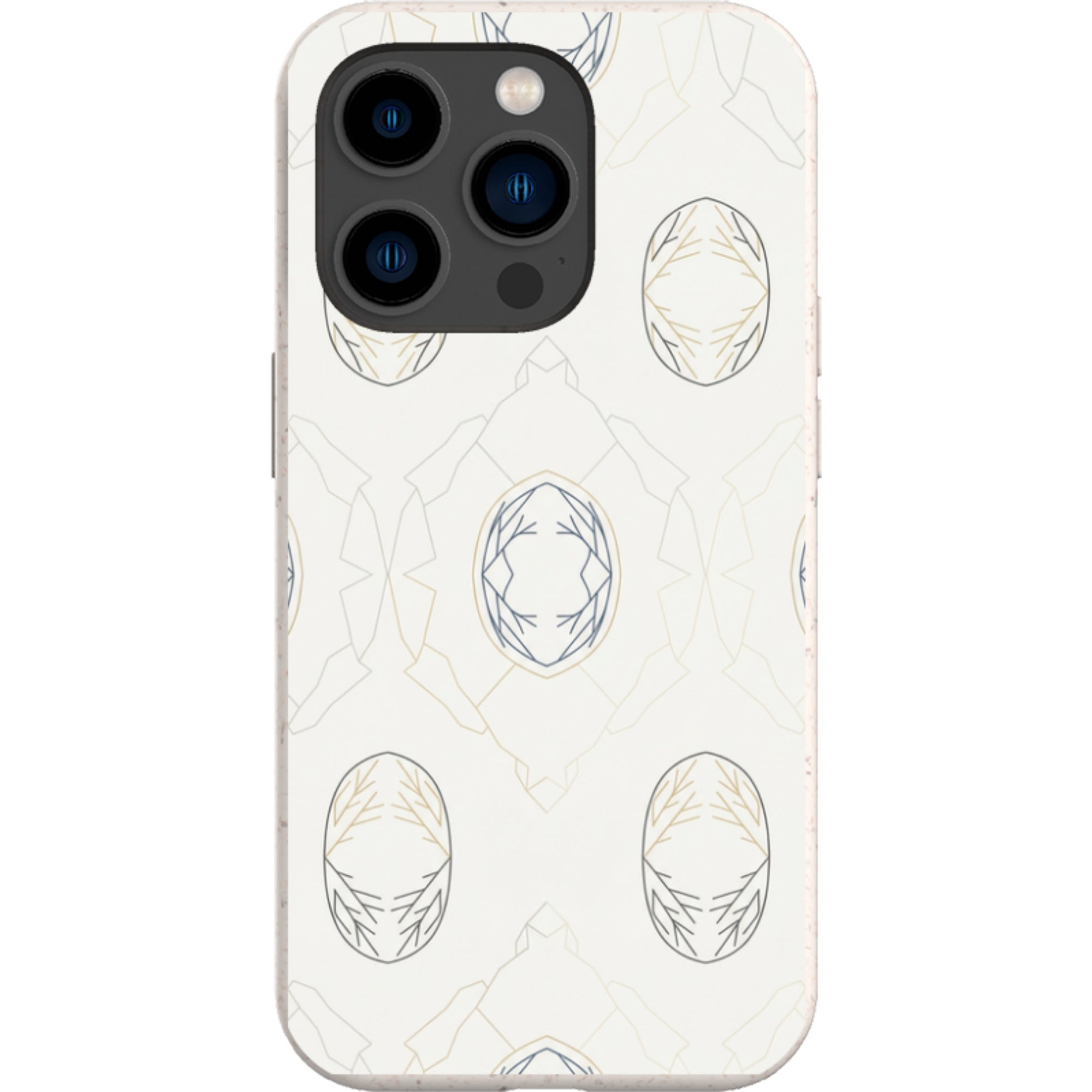 Frozen Lake Silence by Elsi Vaarala — iPhone 14 Pro iPhone Bio-degradable Case — Finnaij