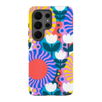 Midnight Sun Mod Bloom by Salla Niemi - Samsung Tough Case