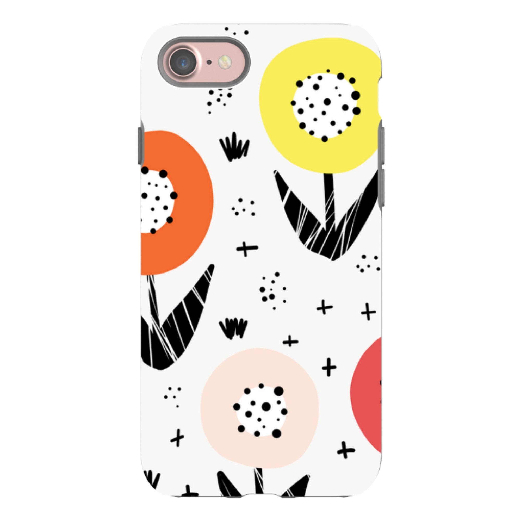 Botanical Doodle - iPhone Tough Case