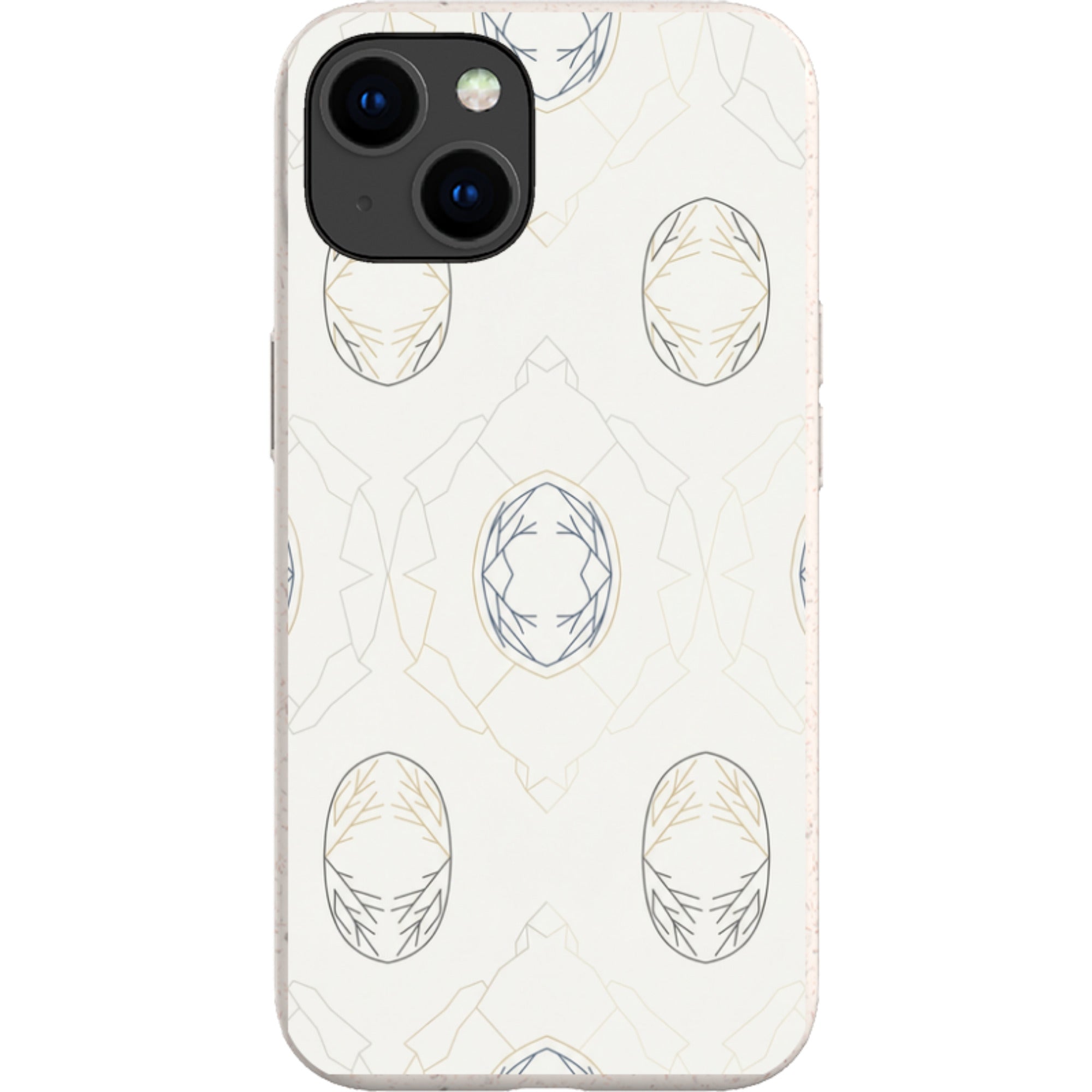 Frozen Lake Silence by Elsi Vaarala — iPhone 14 iPhone Bio-degradable Case — Finnaij