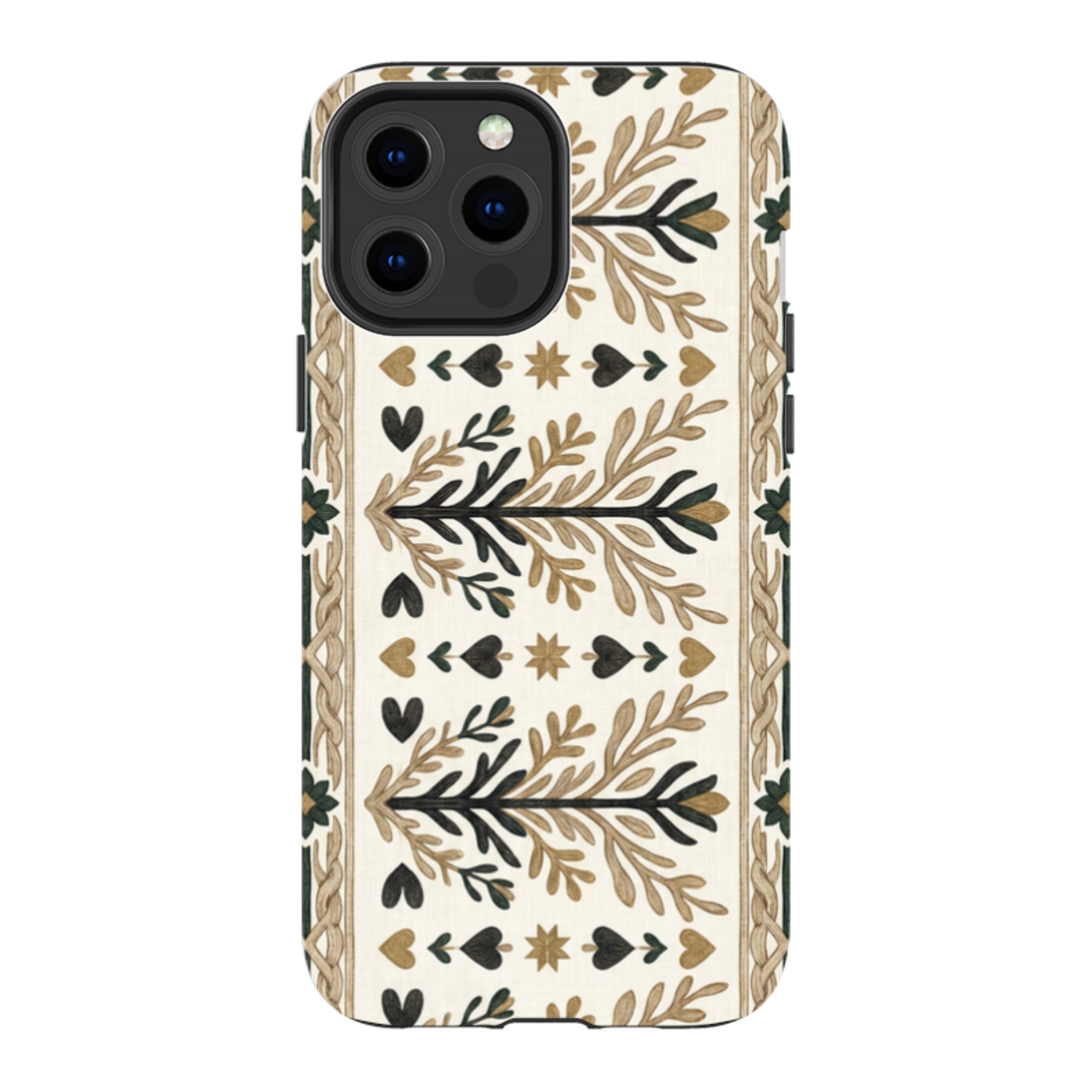 Heritage Border by Elsi Vaarala - iPhone Tough Case