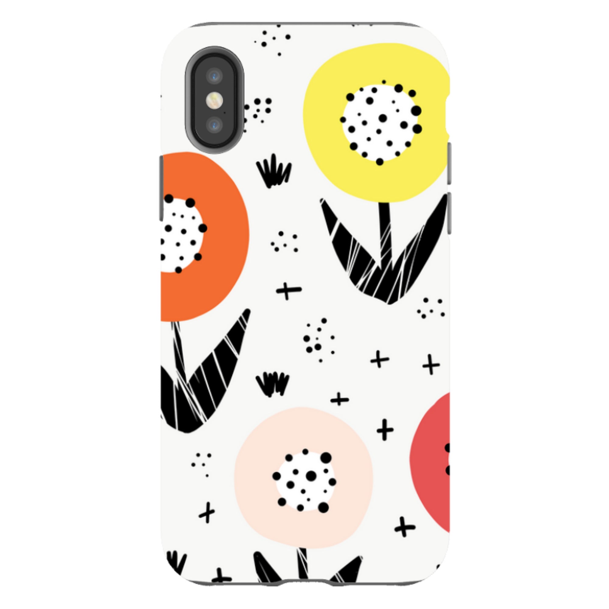 Botanical Doodle - iPhone Tough Case