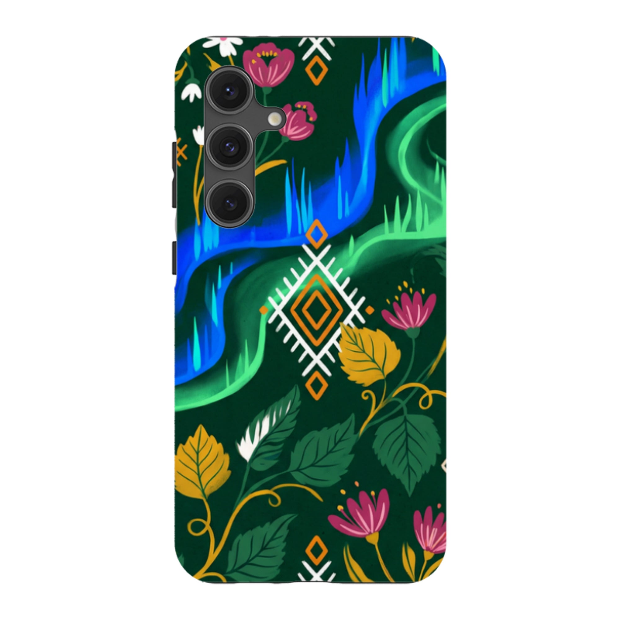 Aurora Birch Bloom by Aino Kallio — Samsung Galaxy Tough Case — Finnaij