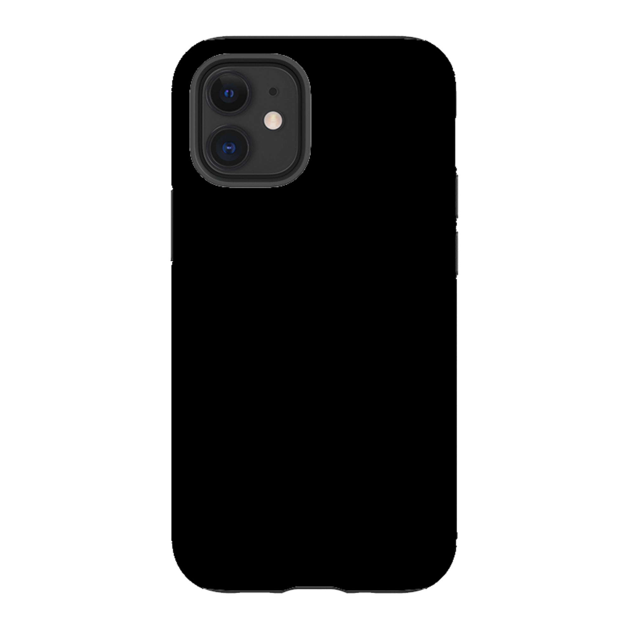 Simple Range Black - iPhone Tough Case