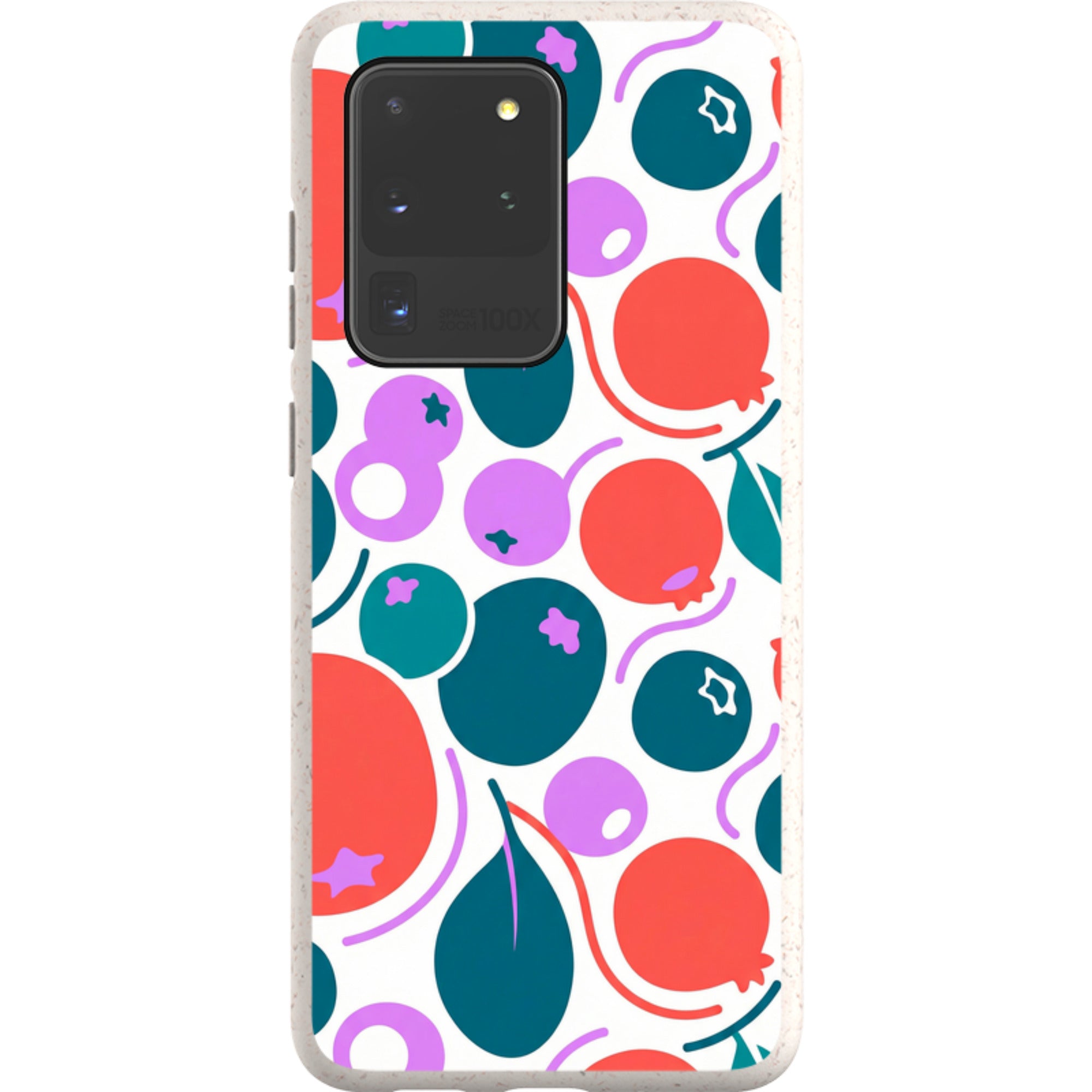 Berry Icon Remix by Salla Niemi - Samsung Galaxy Bio-degradable Case